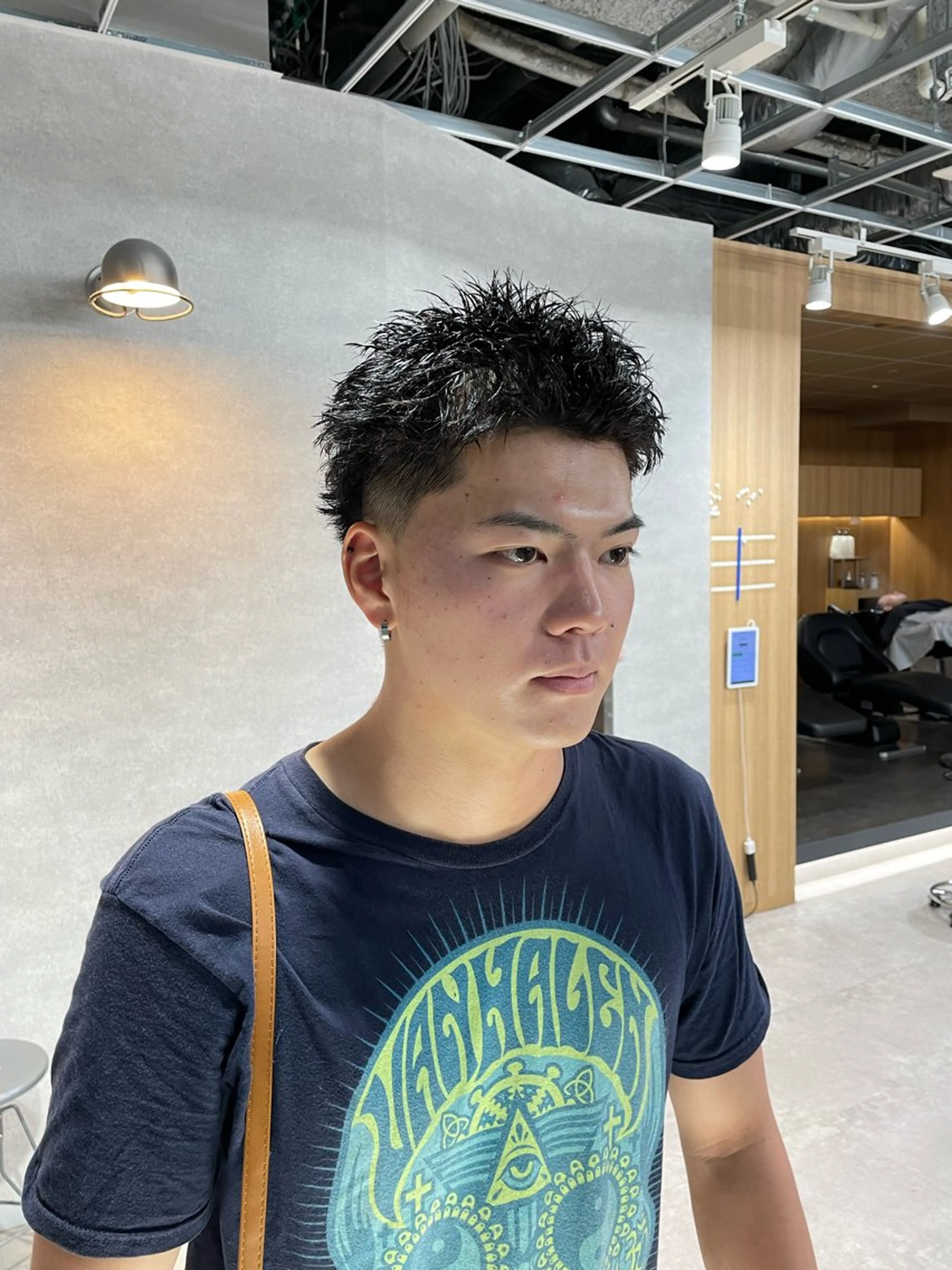 ショート メンズ スパイキーショート ショートヘア カット 垢抜けハイトーン☀/ 笑顔の美容師/しゅんのヘアスタイル