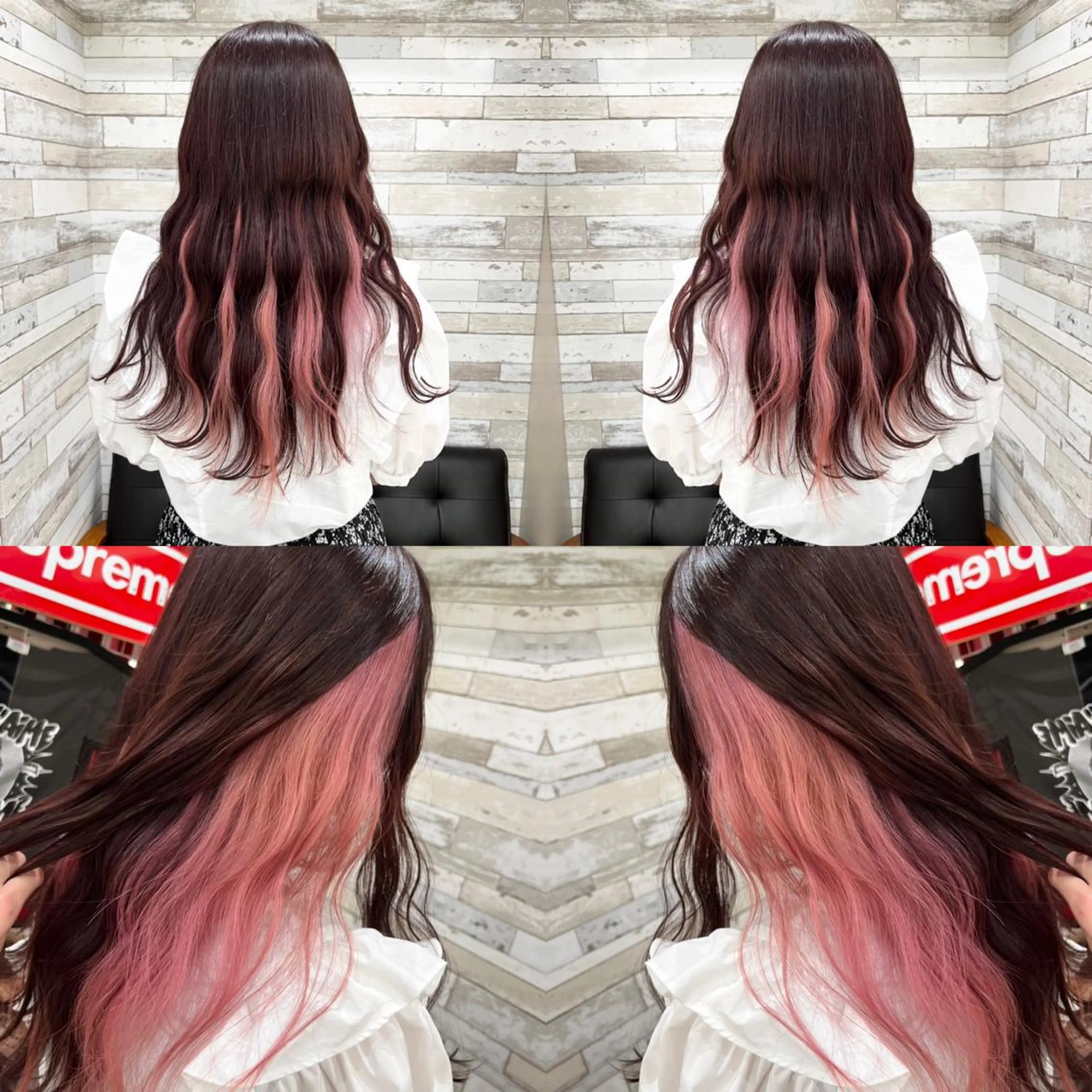 ロング カラー ブリーチ "PEPPU "所属・派手髪、ハイトーン ショートヘアShinのヘアスタイル