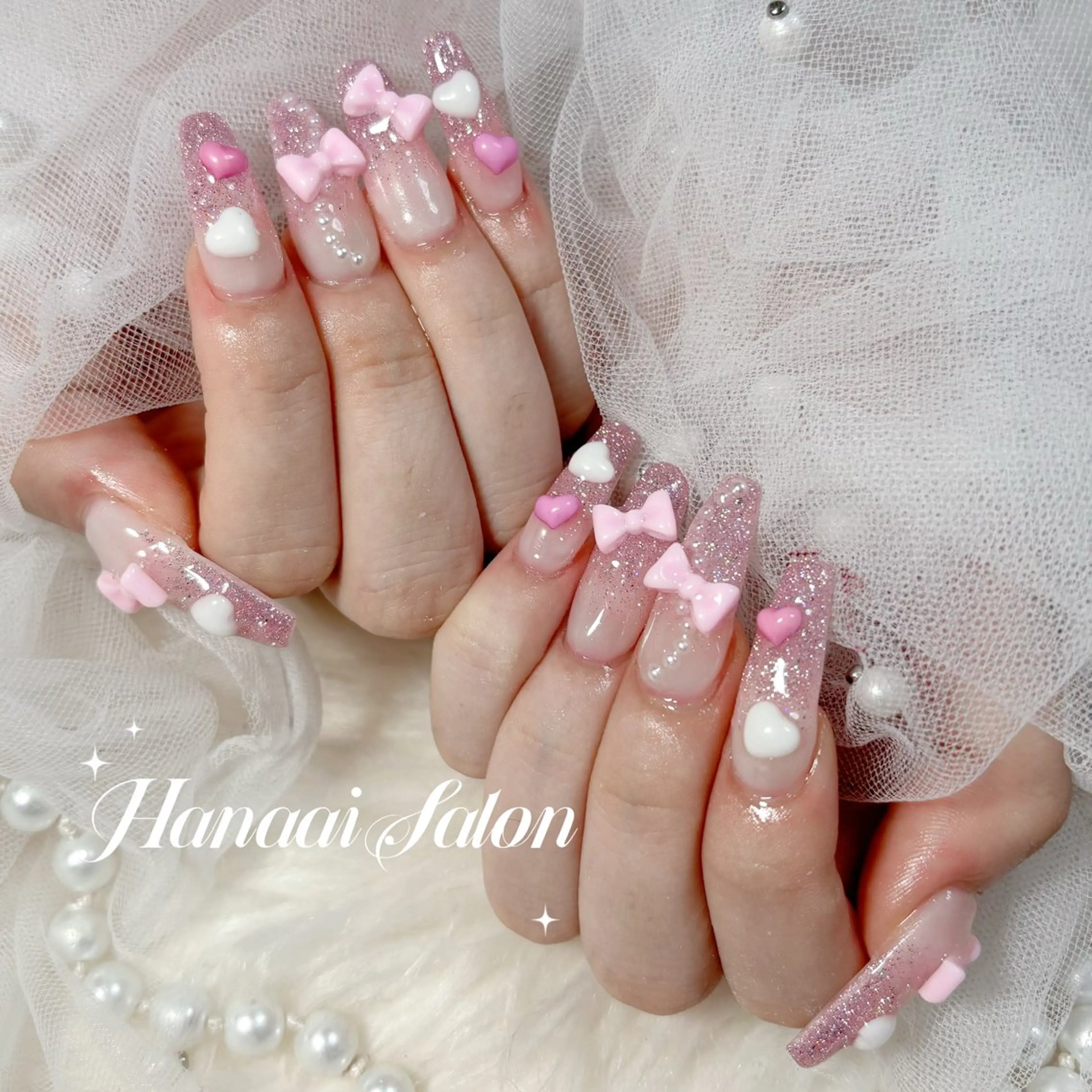 ネイル ハンドネイル Hanaai Salon みすずのネイルデザイン