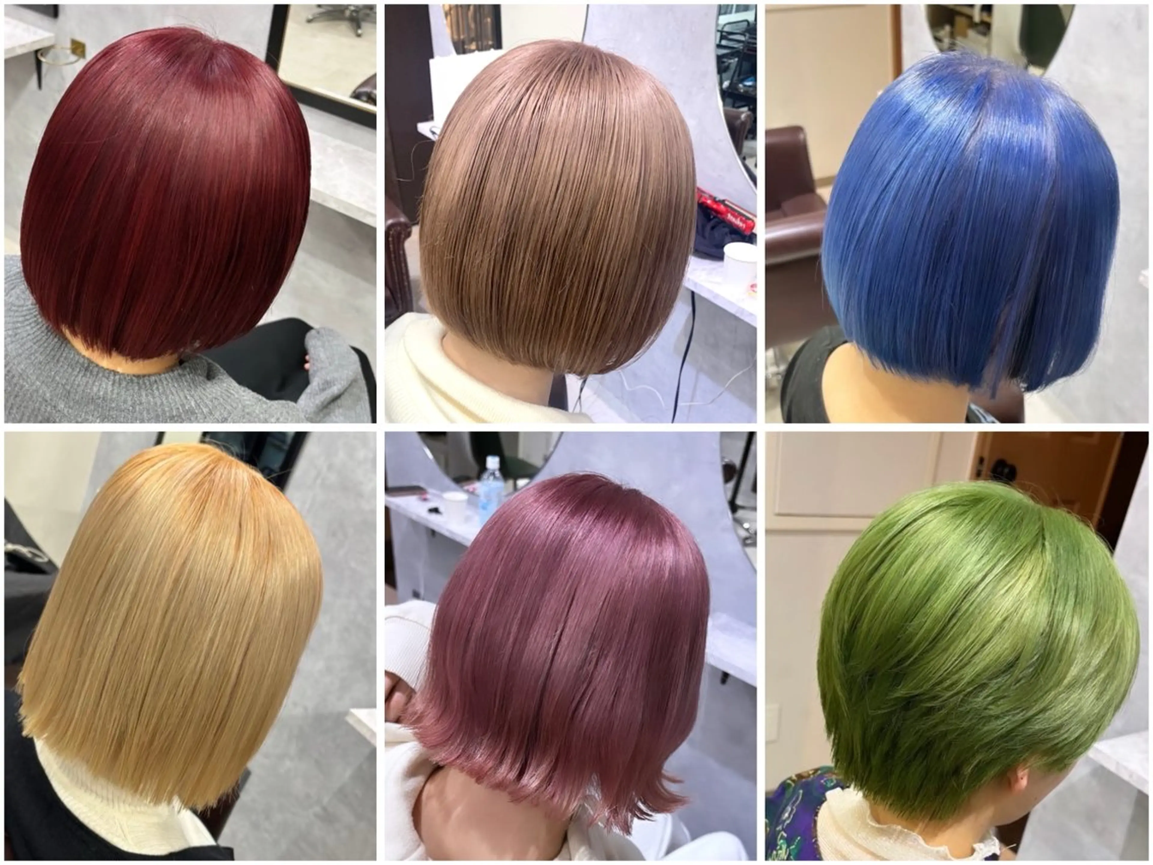 ミディアム カット ヘアカラー トリートメント 池袋/ダブルカラー GLADGE🩵のヘアスタイル