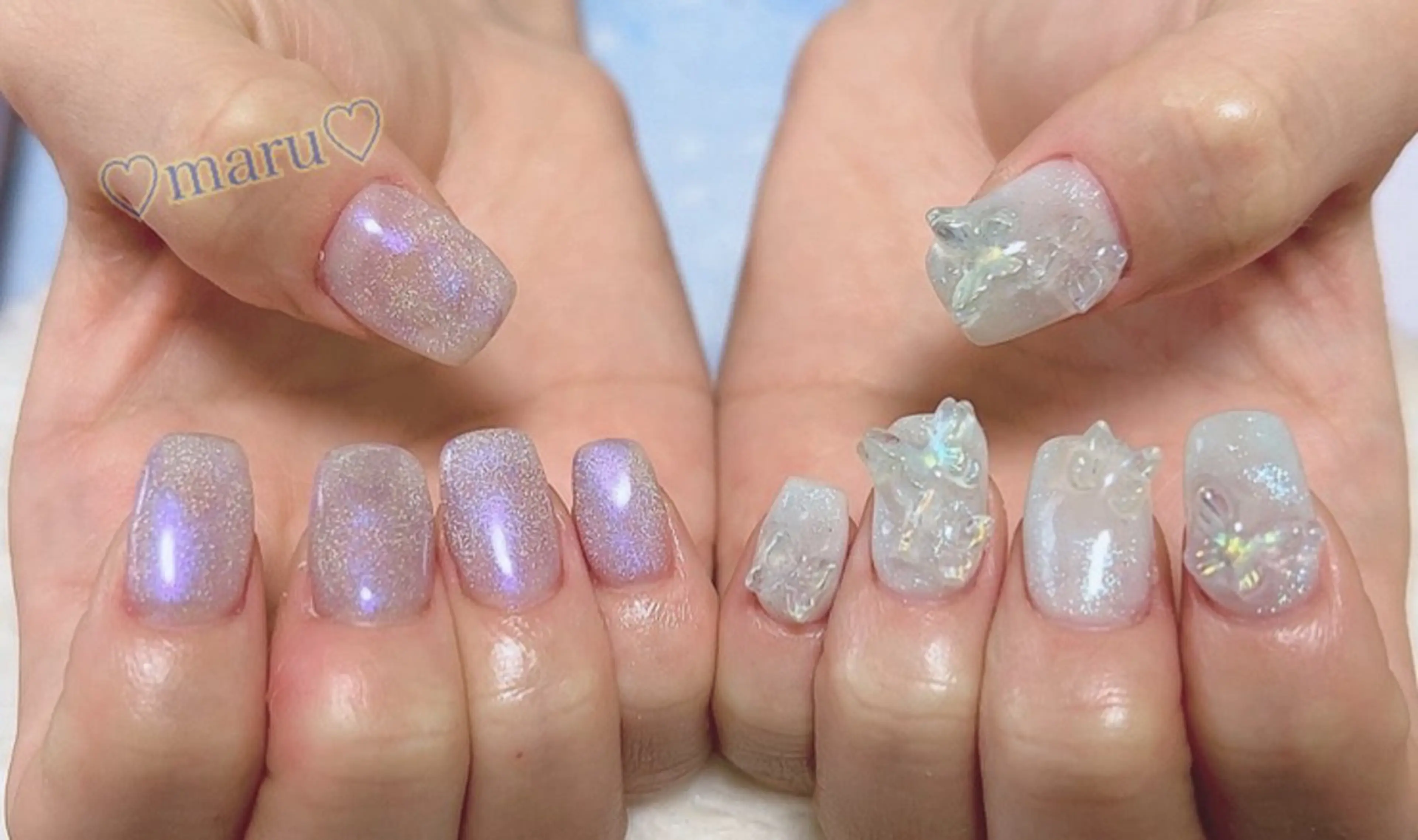 ネイル ハンドネイル フットネイル まるみ ♡のネイルデザイン