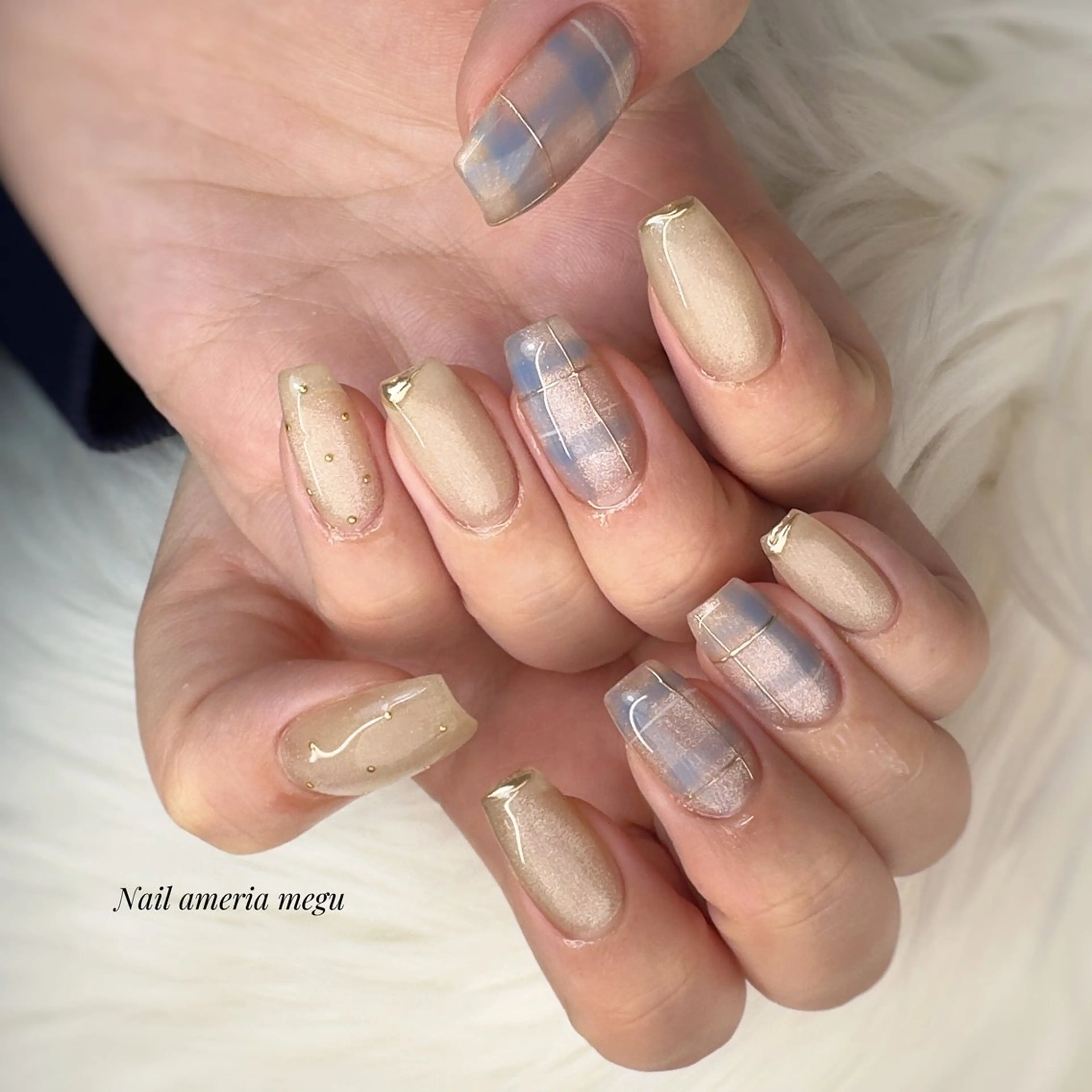 ネイル マグネットネイル ハンドネイル Nail ameria megu所属・ameria meguのネイルデザイン