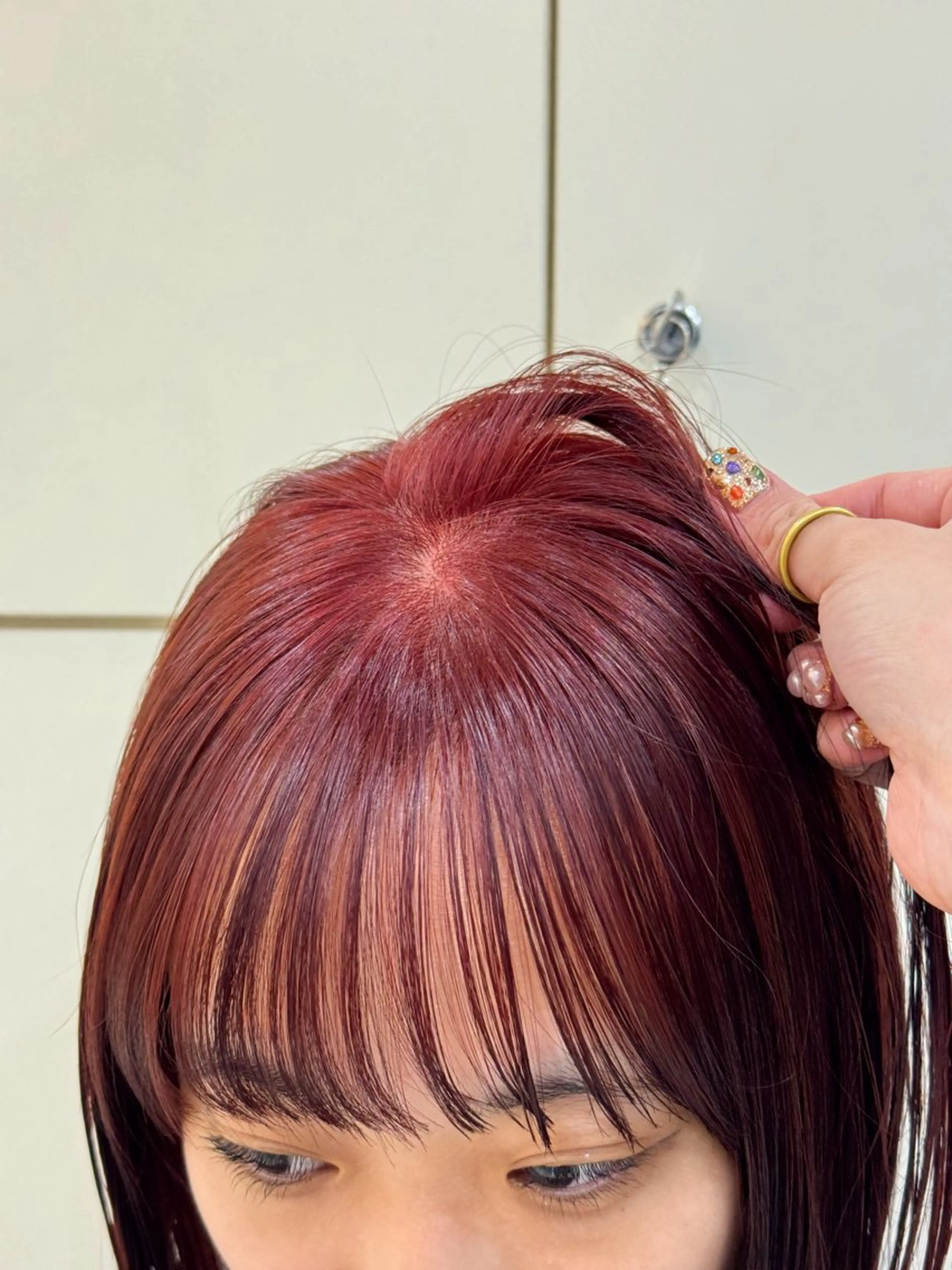 ショート カラー ブリーチ ブリーチなしカラー カット ヘアカラー トリートメント Seeknext // Rukaのヘアスタイル