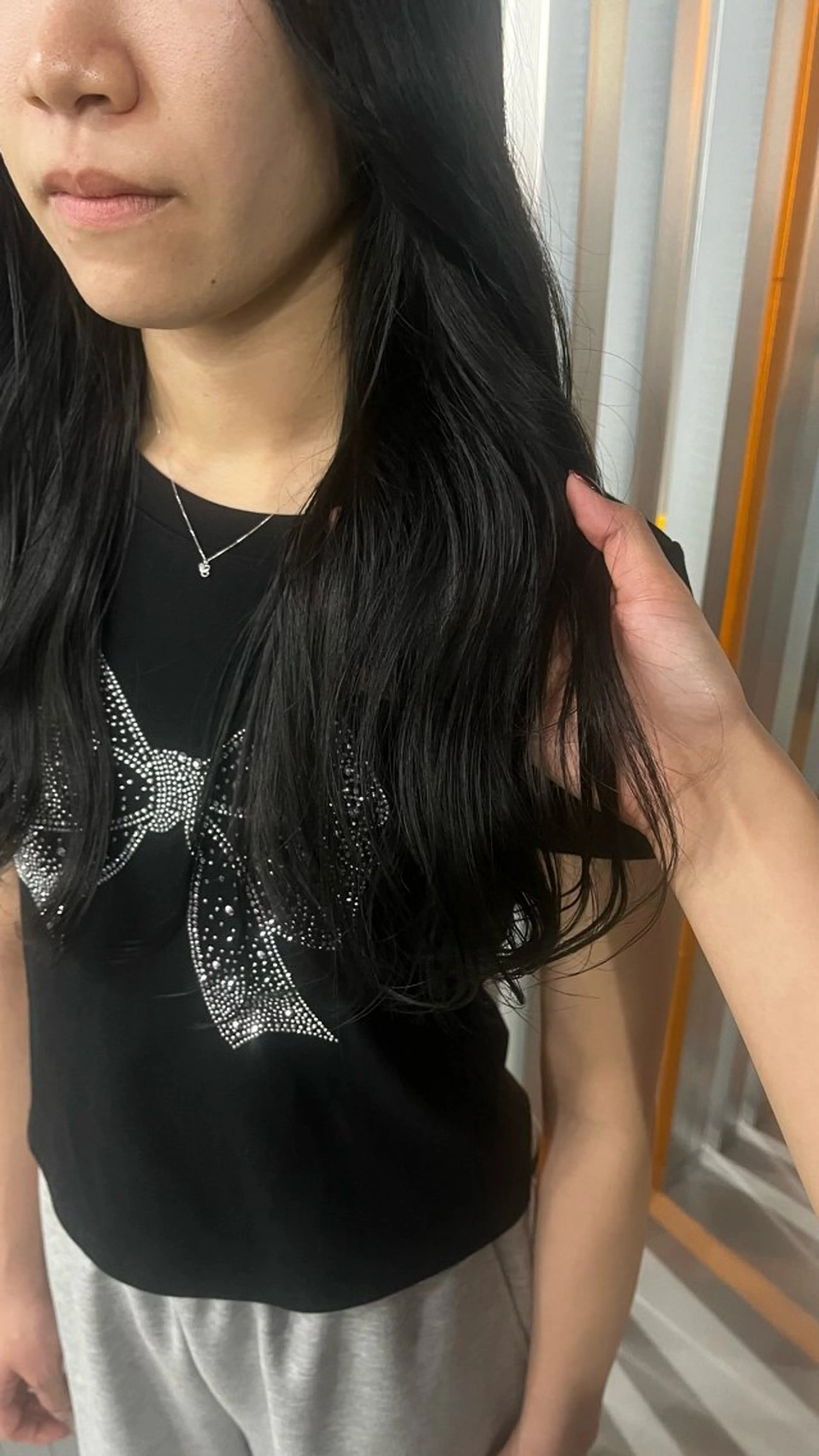 ロング ヘアカラー [ ]Shiro シロ 熊谷 美容室所属・韓国系レッドカラー mikuのヘアスタイル