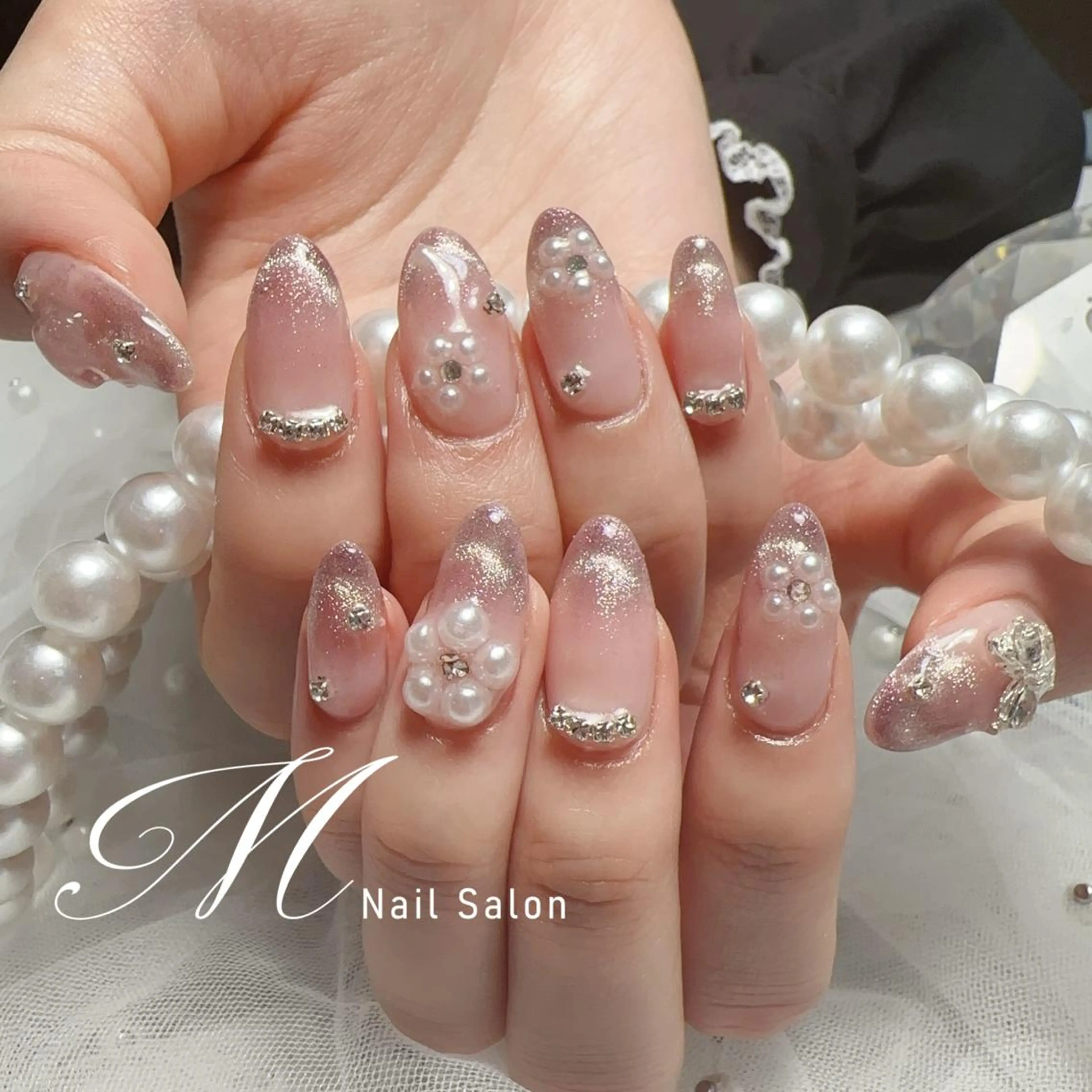 ネイル MNailパラ取扱店 🦋キャンペーン中✨のネイルデザイン