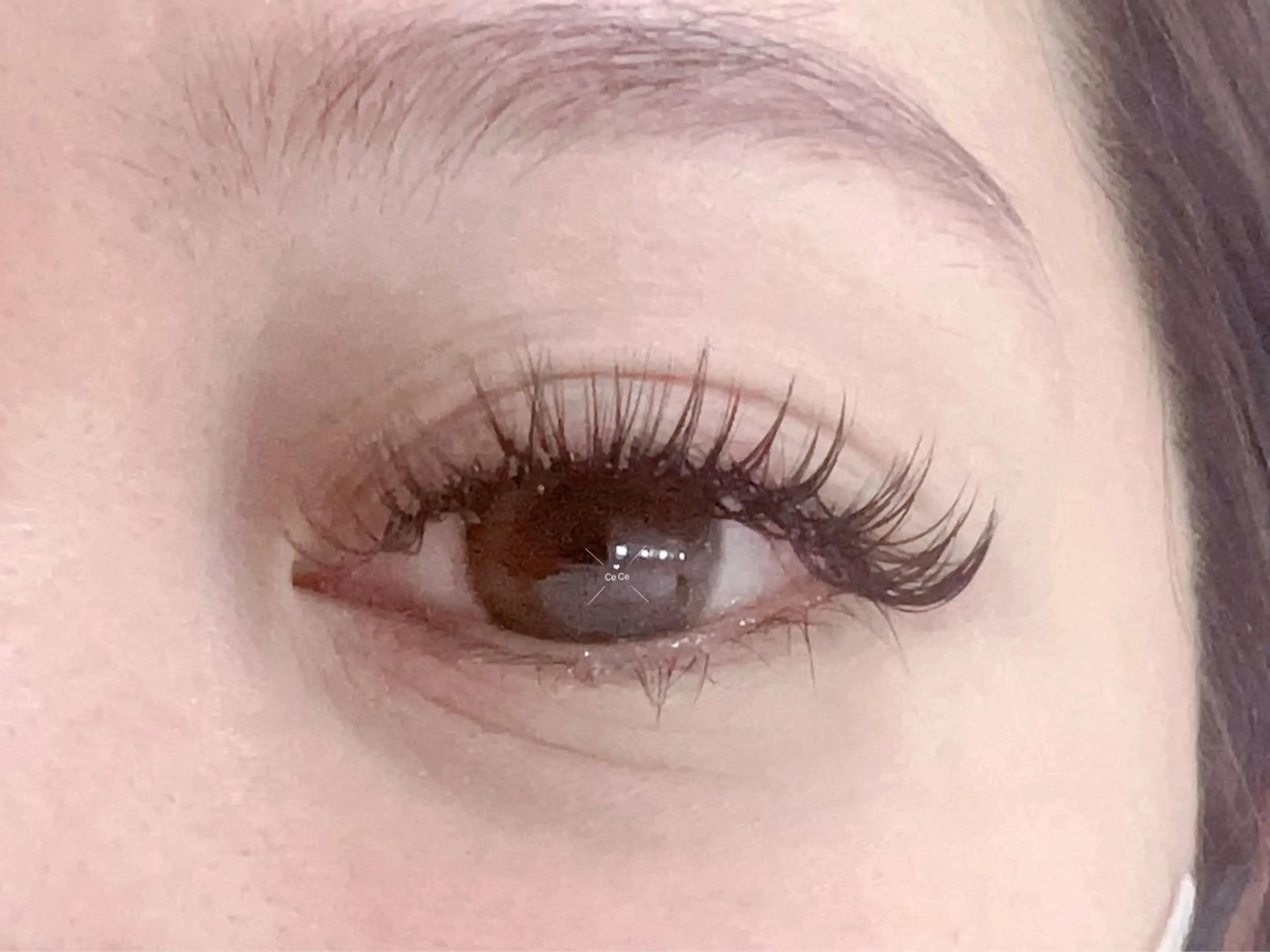 マツエク・マツパ CeCeまつげパーマ マツエク❣️パリエクのネイルデザイン