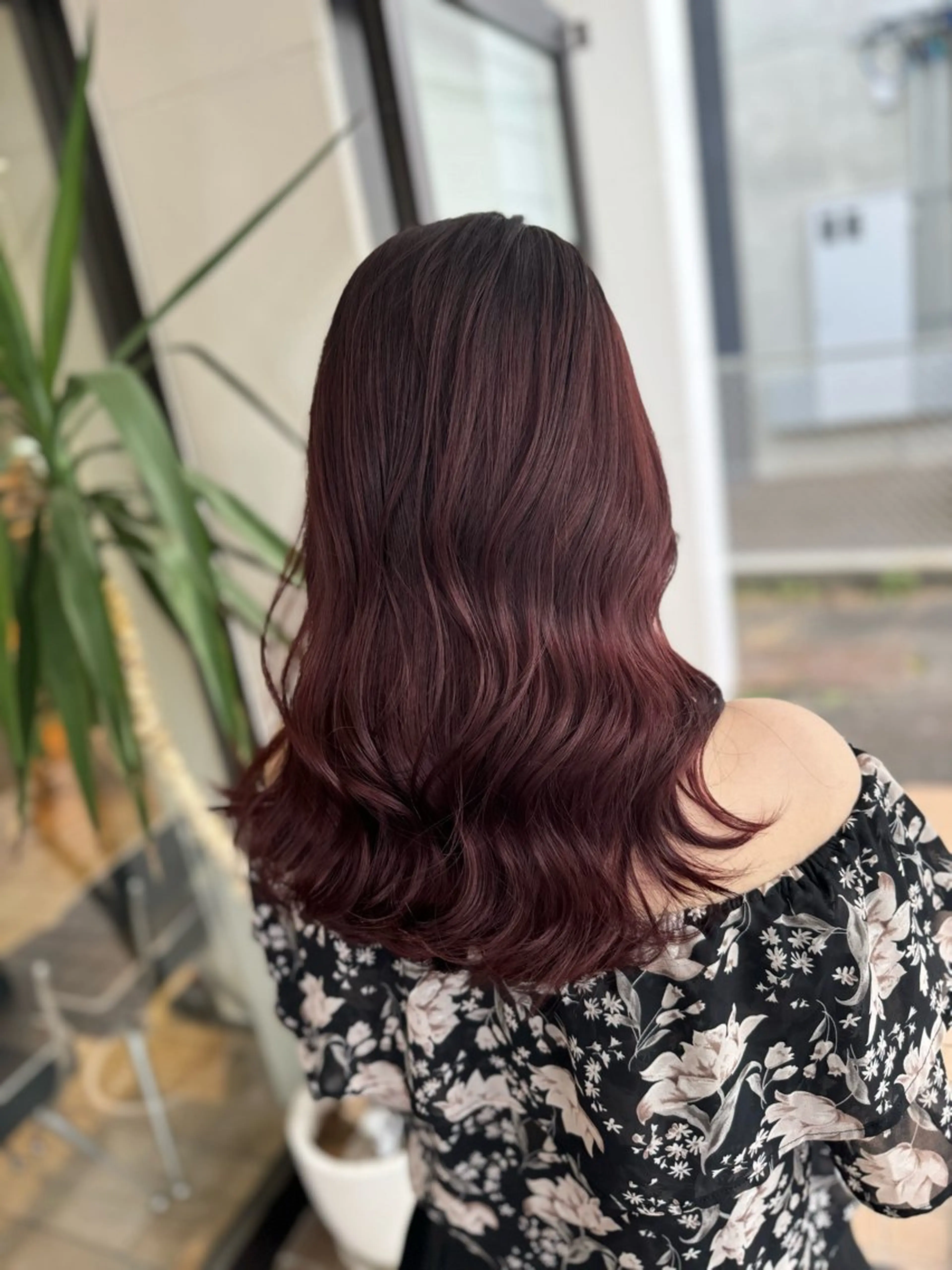 セミロング ヘアカラー トリートメント 🇰🇷韓国風顔周り NANAMI🇰🇷のヘアスタイル