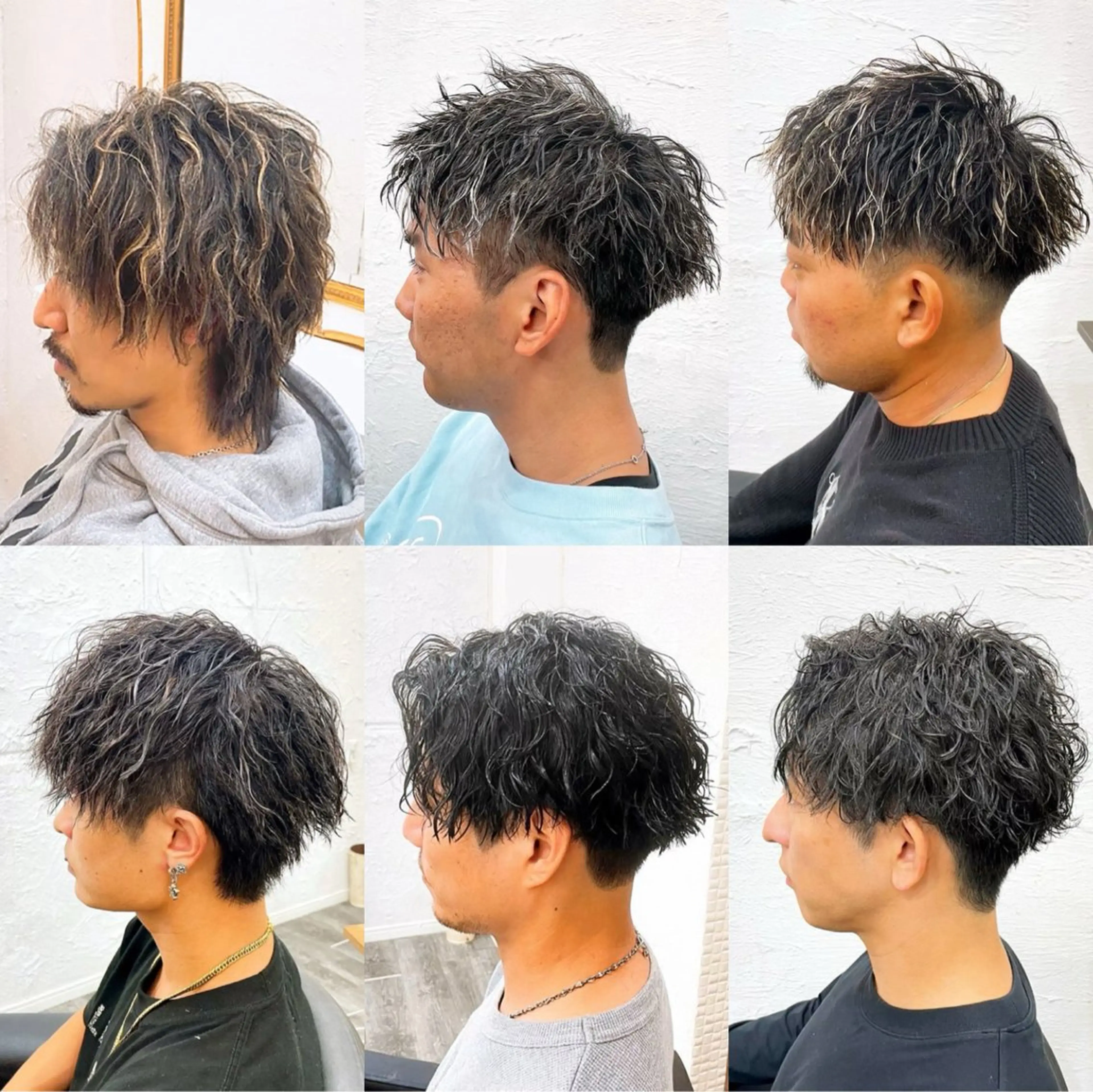 パーマ メンズ 鈴木 裕貴のヘアスタイル