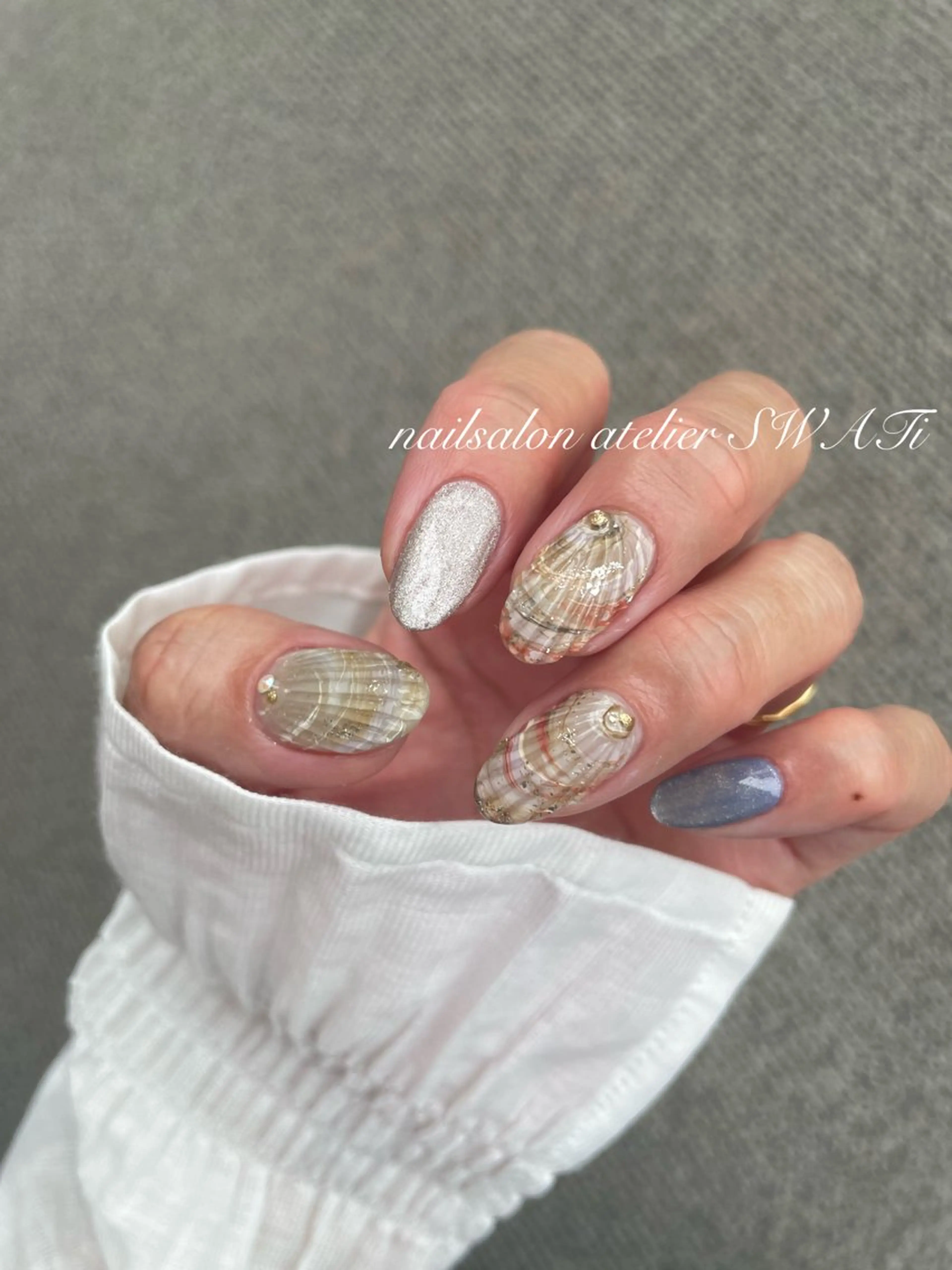 ネイル アートネイル ヘアーサロン大野所属・nailsalon SWATiのネイルデザイン