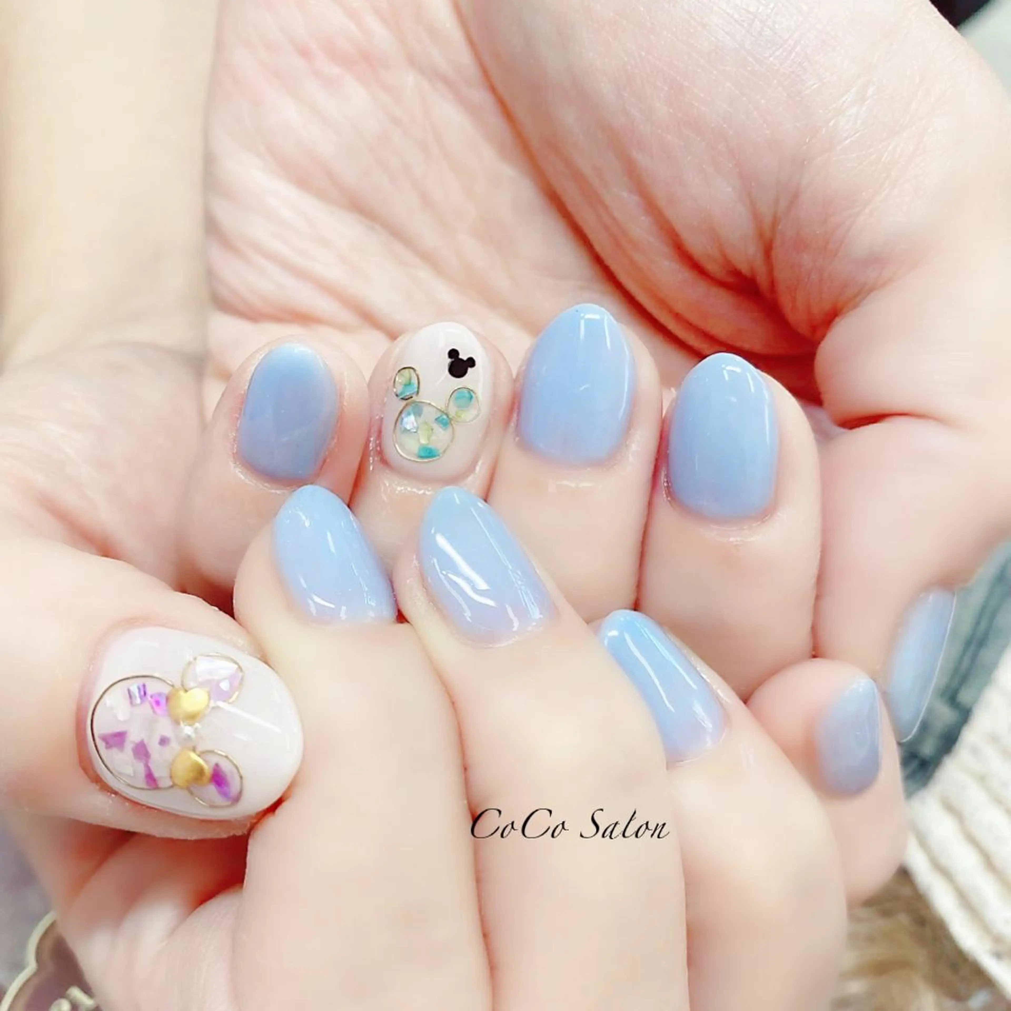 ディズニーネイル⑦ ?media_id=18069294706554775