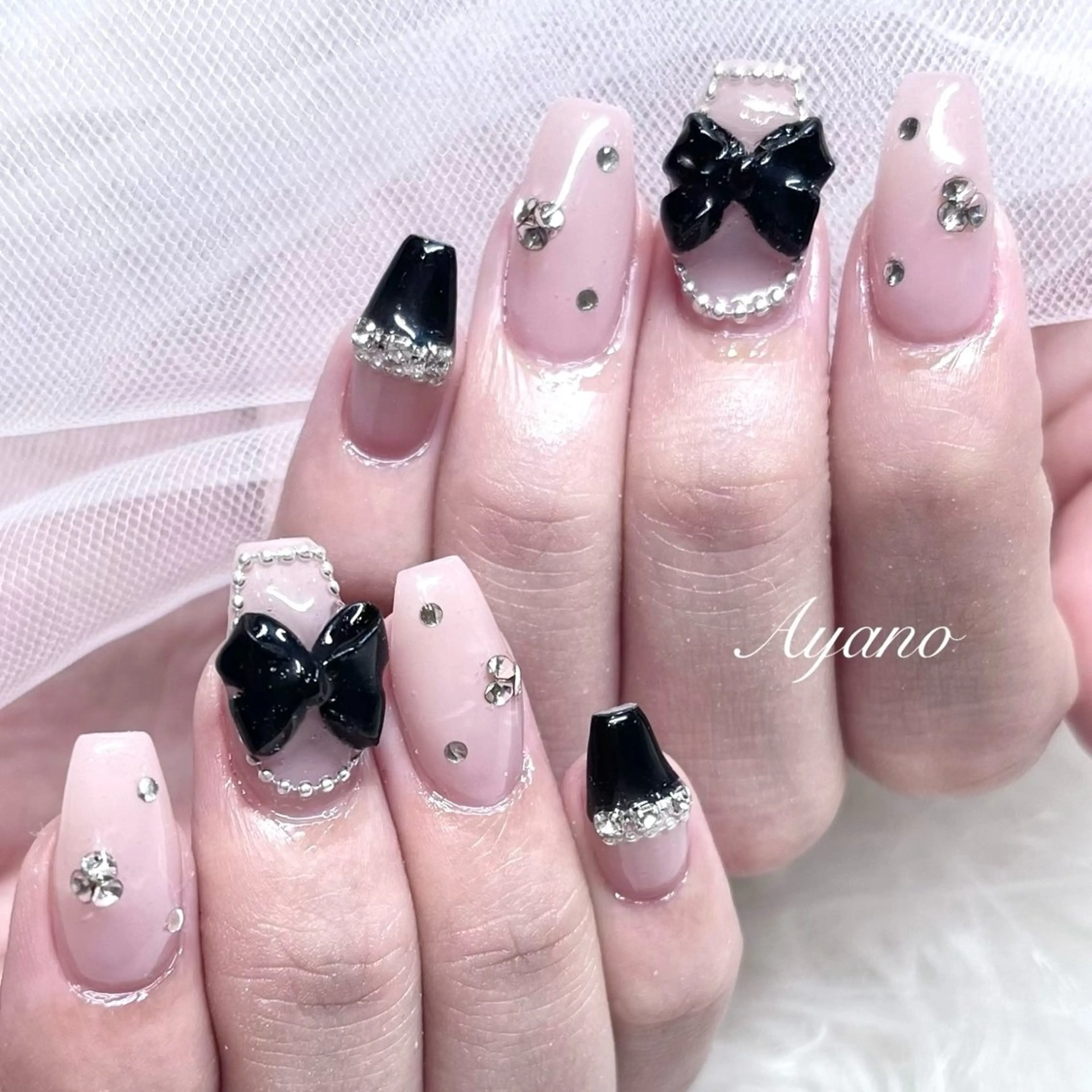 🎀Jrネイリスト限定価格🎀オフなし10本長さだし+10本アートし放題🤍の写真