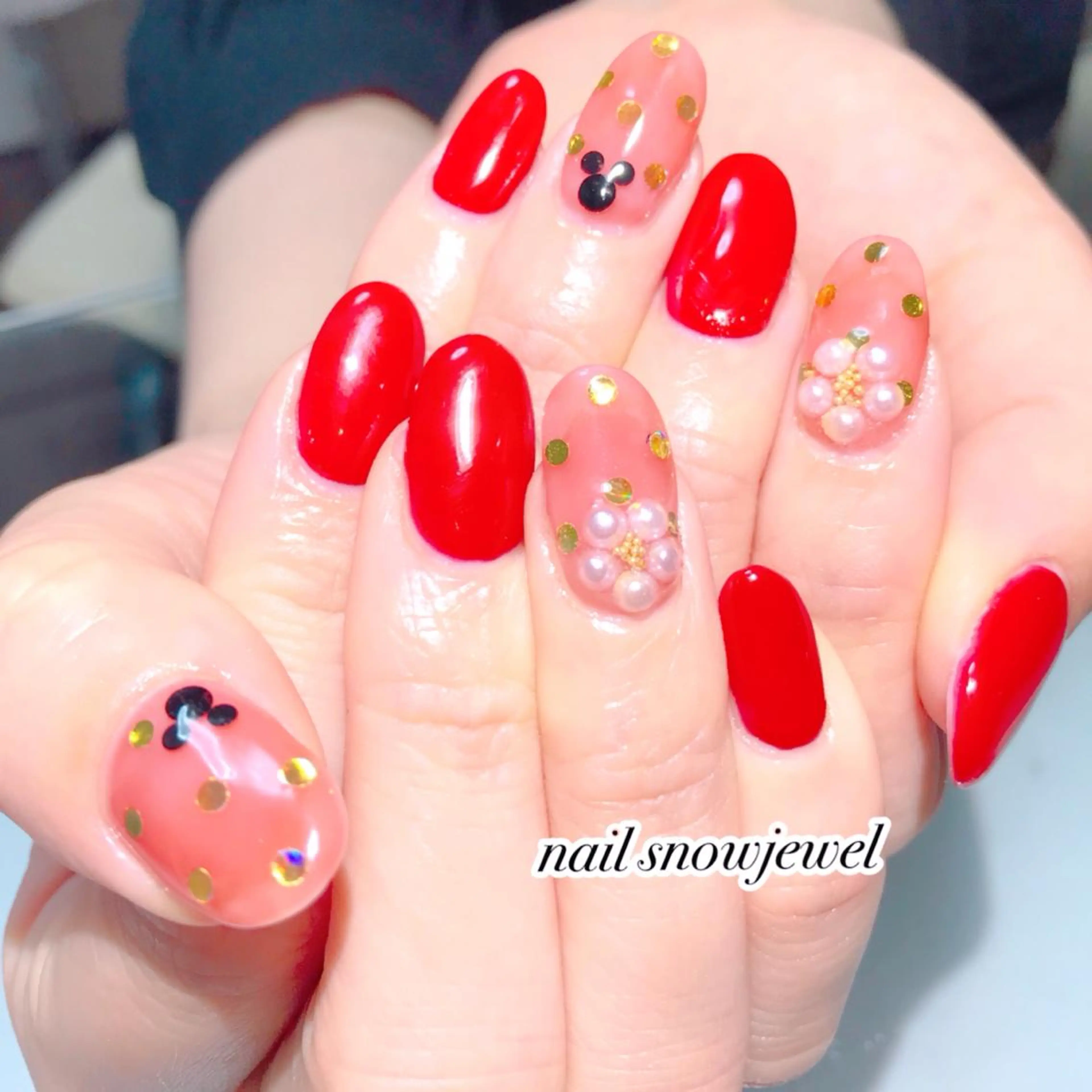 ネイル nail snowjewelのネイルデザイン