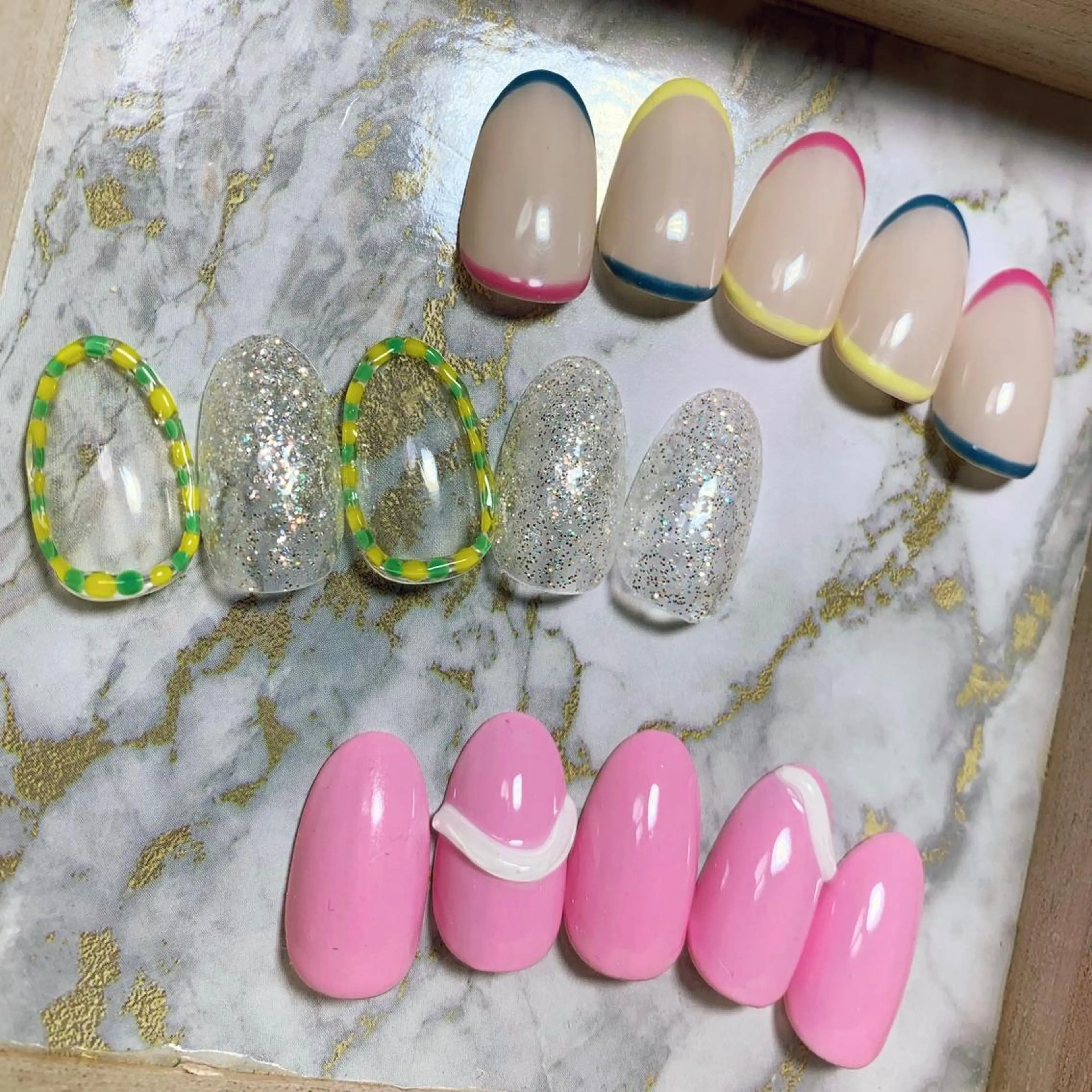 ネイル ハンドネイル Nailsalon BLOOM🌷 山崎のネイルデザイン