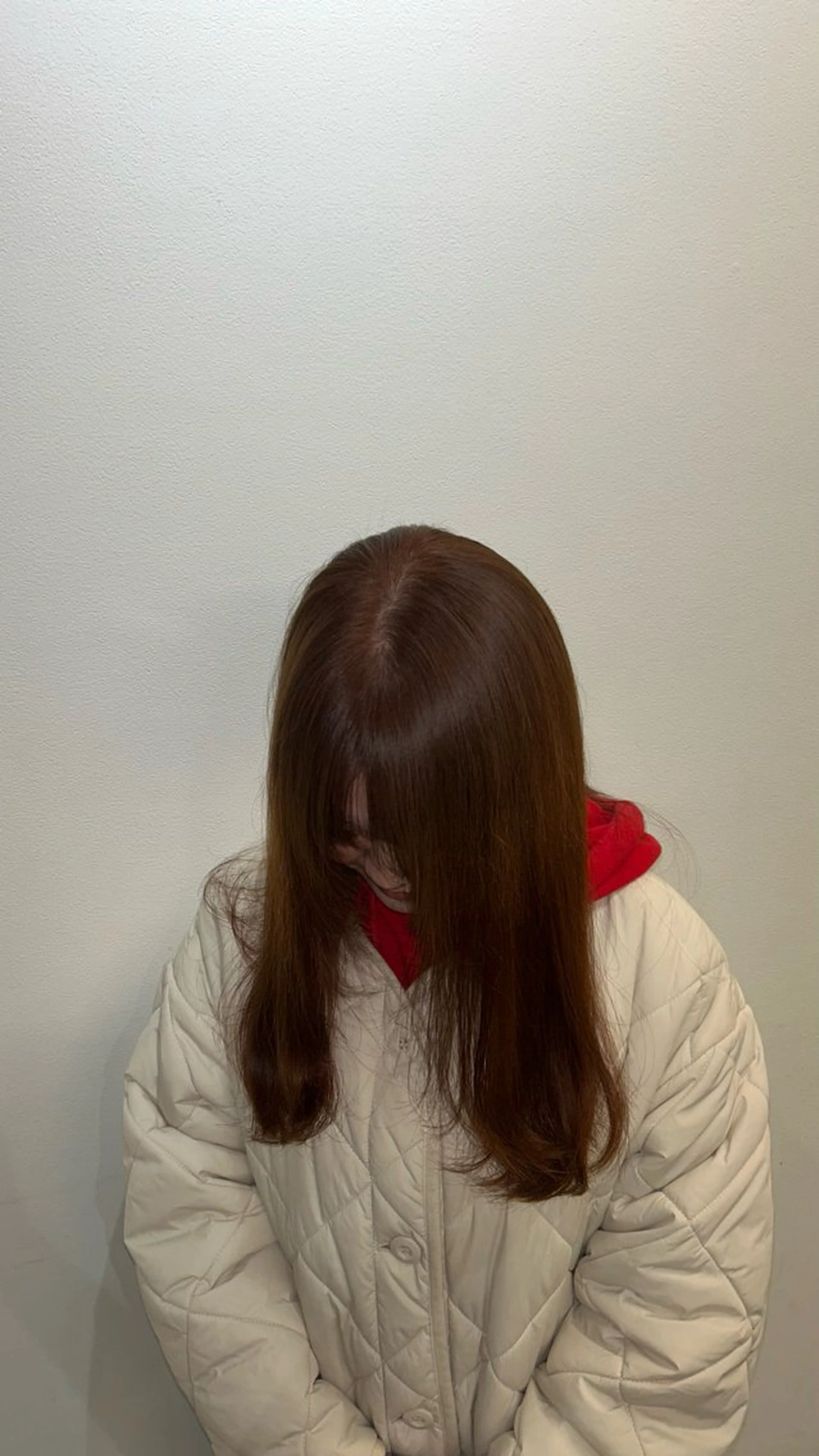 セミロング ボブ 髪質改善 似合わせカット 縮毛矯正 トリートメント ヘアカラー トリートメント 🫧透明感カラー 🫧久留米美容室のヘアスタイル