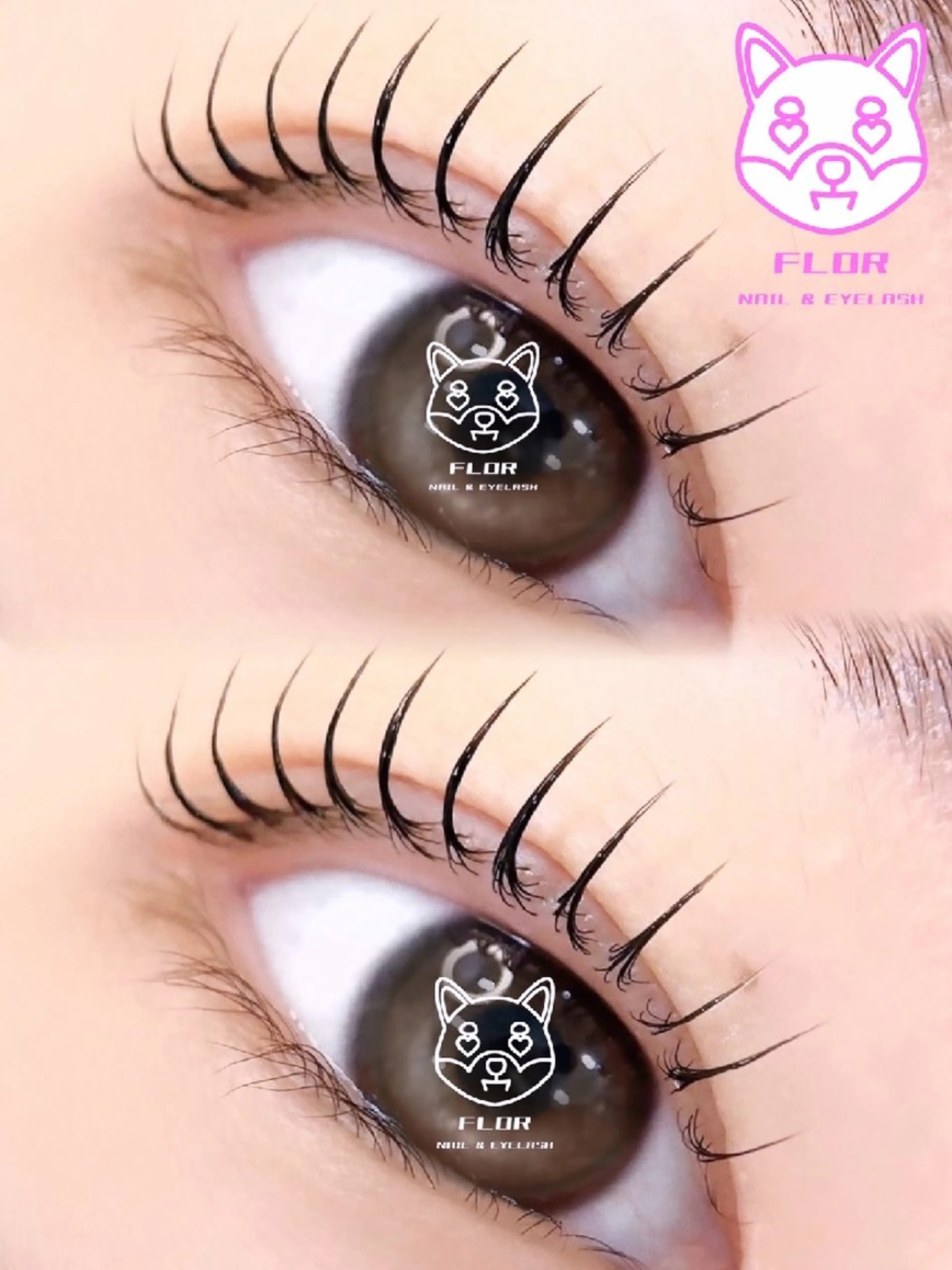 🩷韓国まつげパーマ（束感デザイン）💖🩷の写真