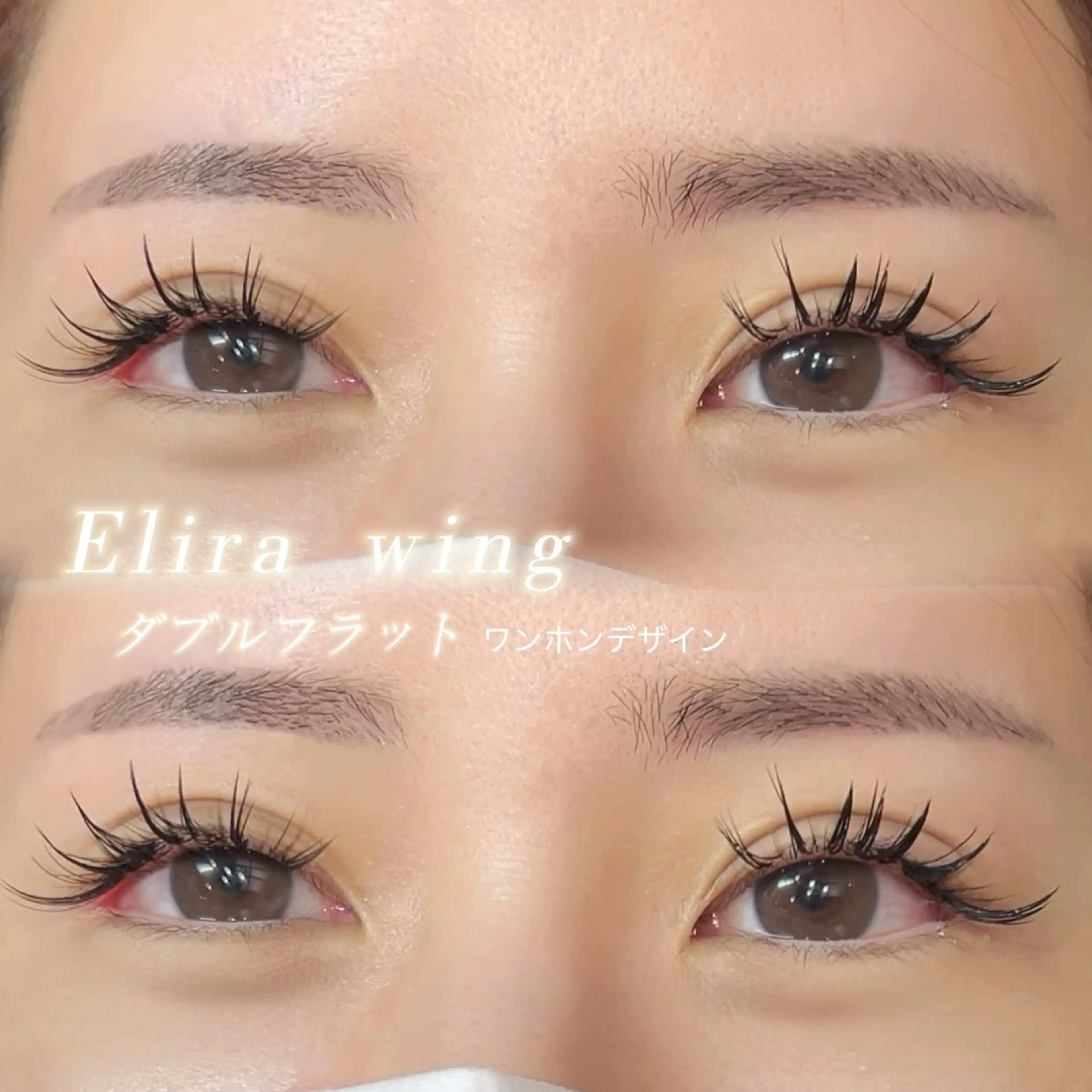 マツエク・マツパ ワンホンマツエク Elira wing所属・ヤハタ エリのマツエク・マツパデザイン