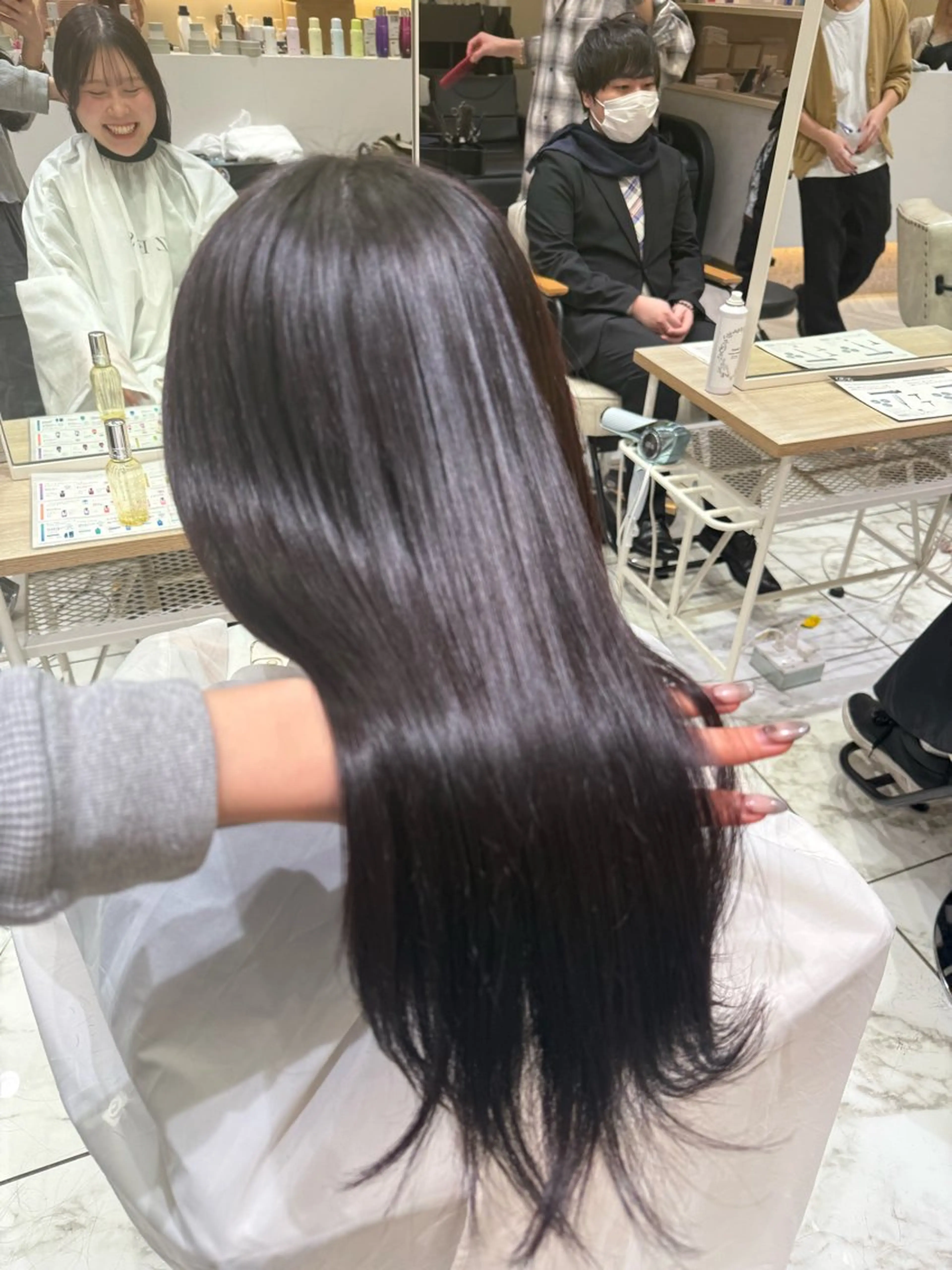 カラー ヘアカラー トリートメント 似合わせNo.1/ sᴀᴋᴜʀᴀ🌸のヘアスタイル