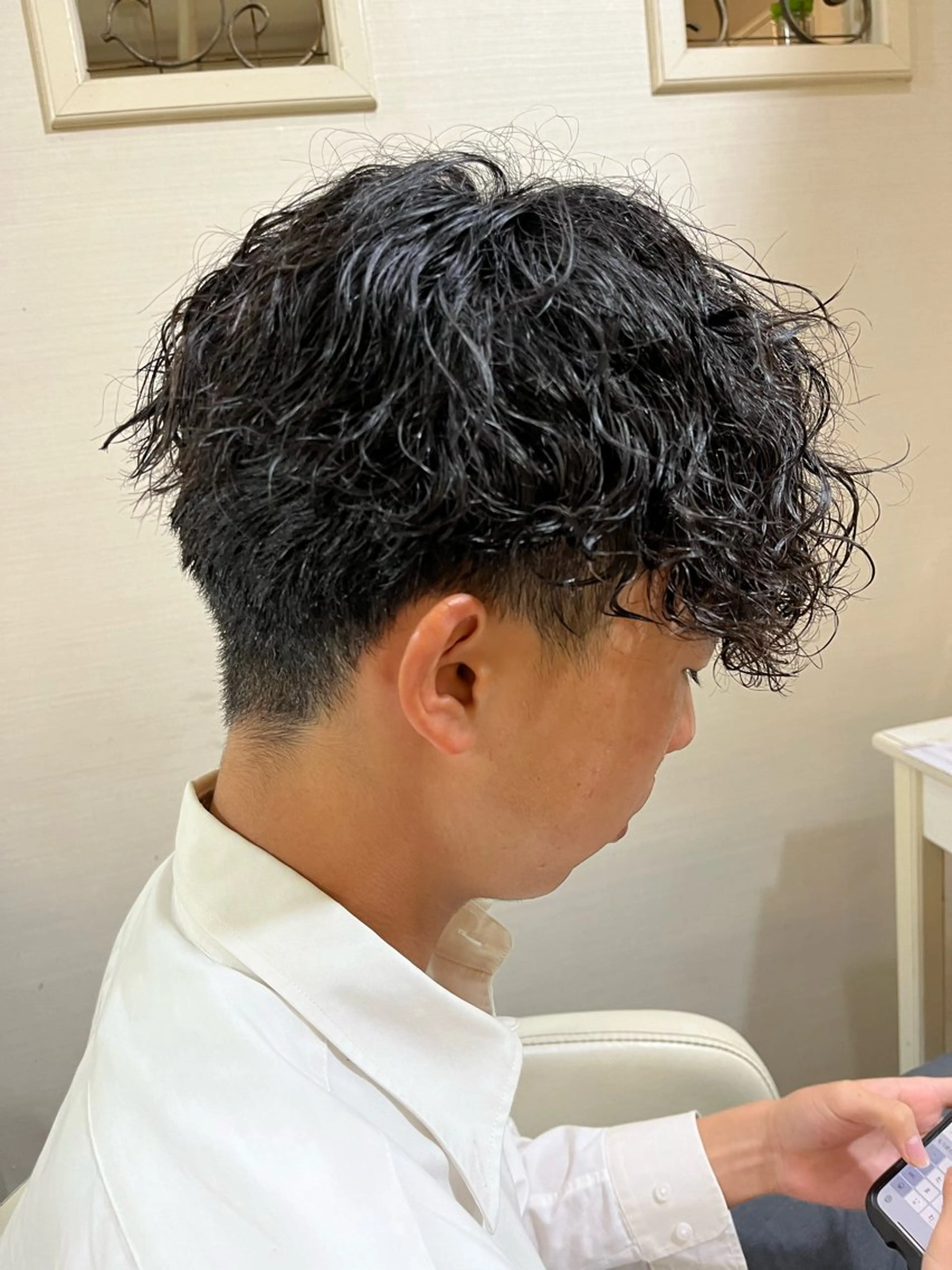 パーマ メンズ カット パーマ Baby  Fairy所属・-期間限定掲載- NAGIのヘアスタイル