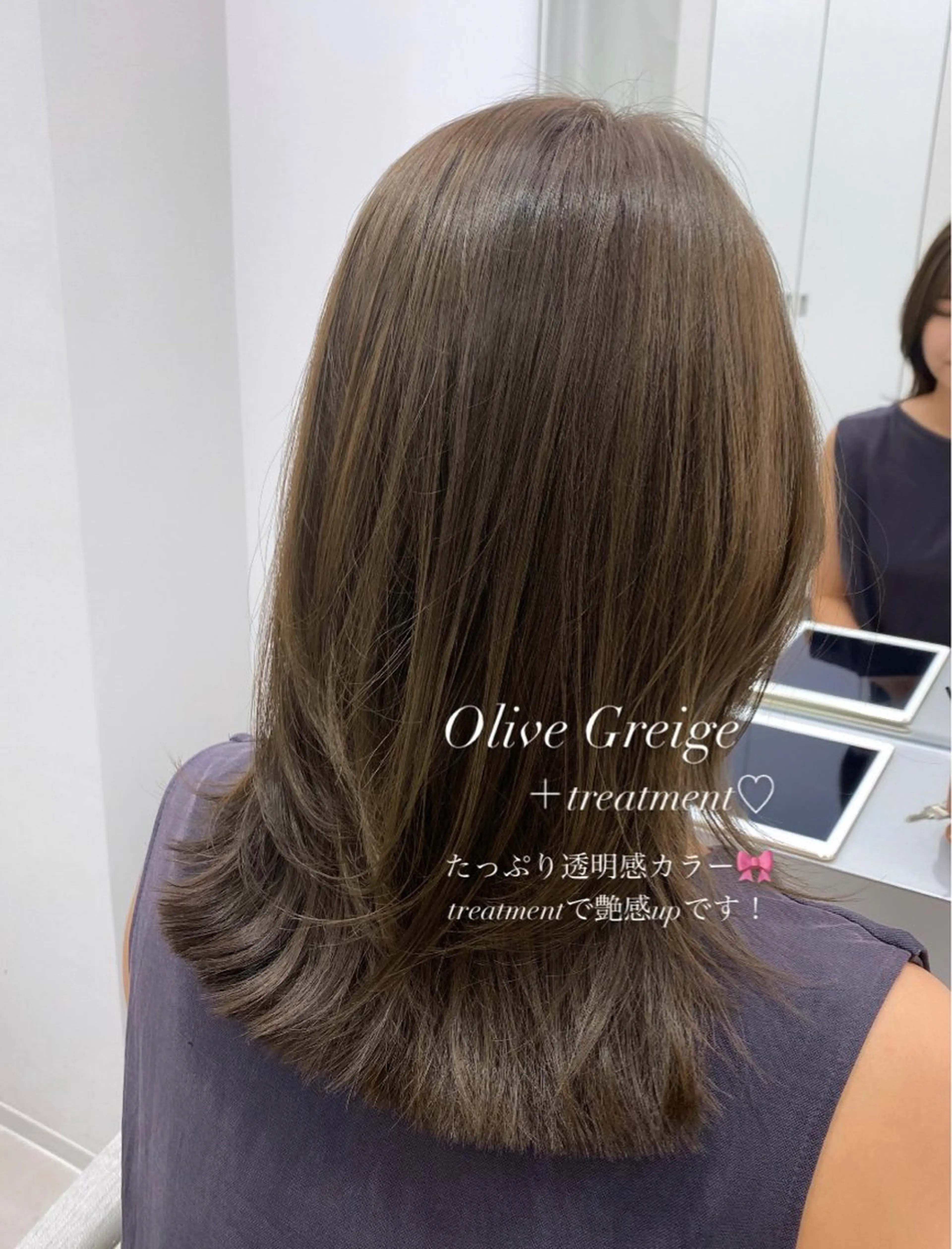 ミディアム 透明感color♡ Ibukiのヘアスタイル