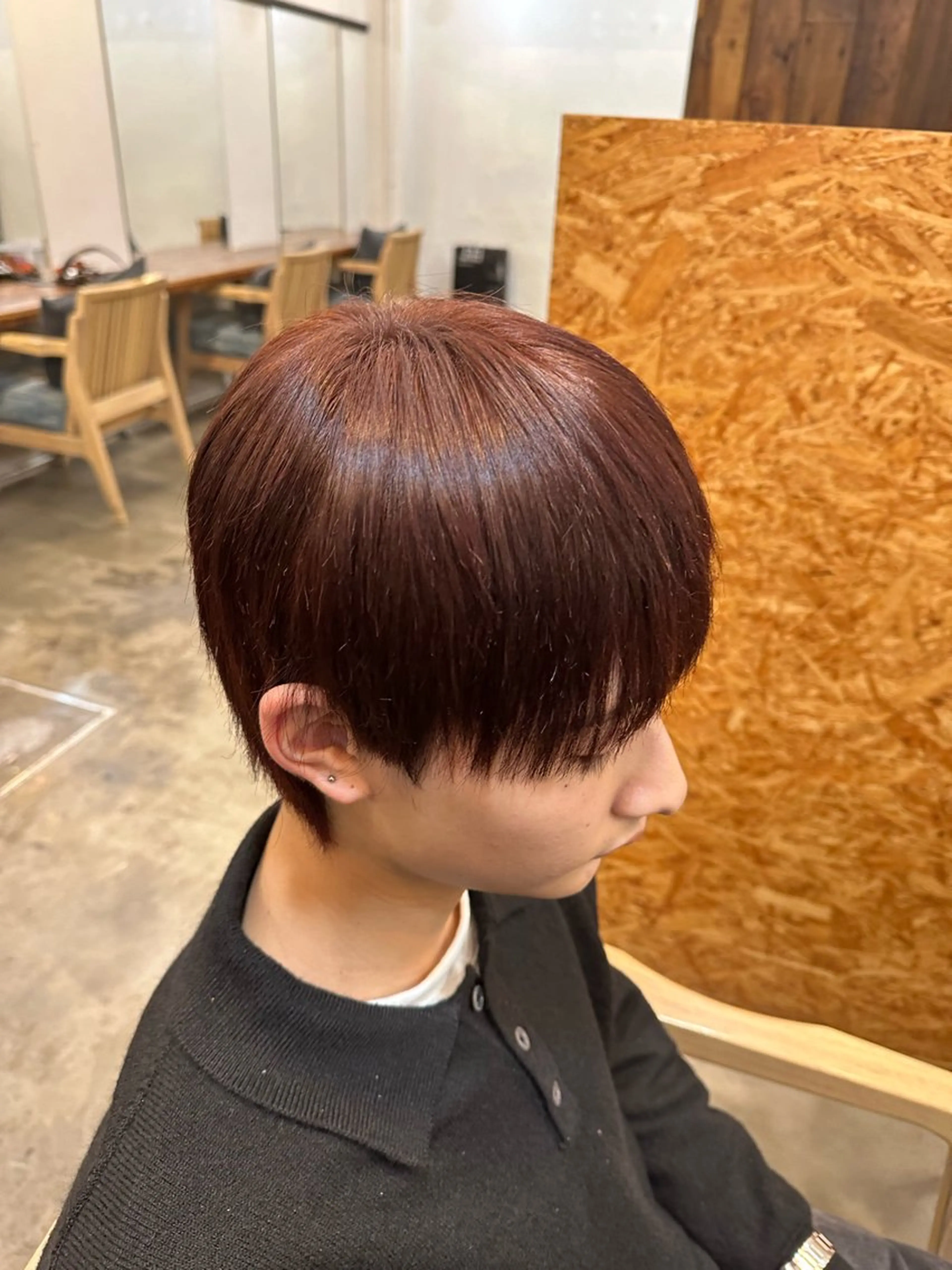 カラー メンズ ヘアカラー トリートメント カットモデル募集中/ たなかはやとのヘアスタイル