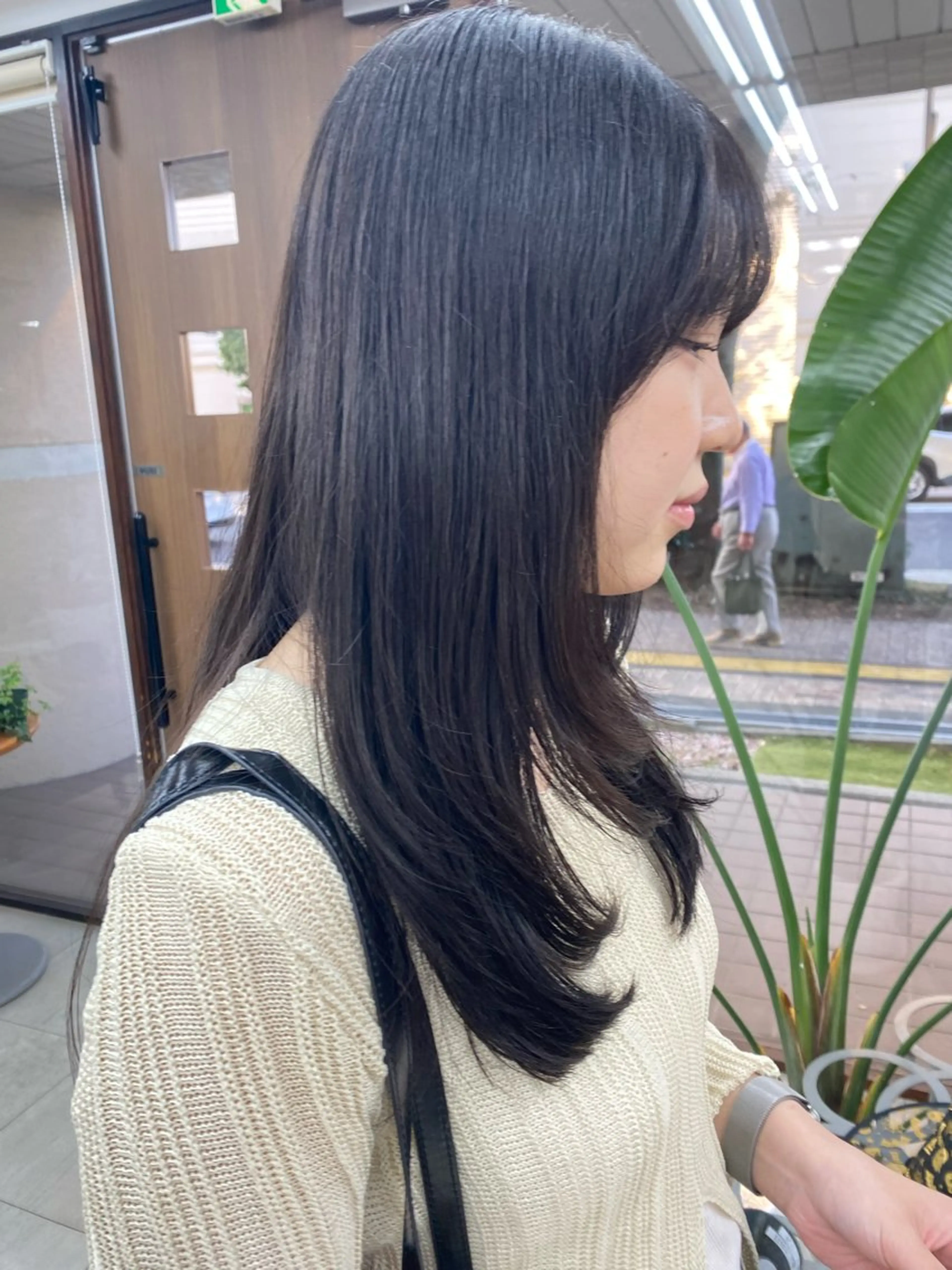 ロング レイヤーカット カット ヘアカラー トリートメント 月野涼風 /レイヤーカットのヘアスタイル