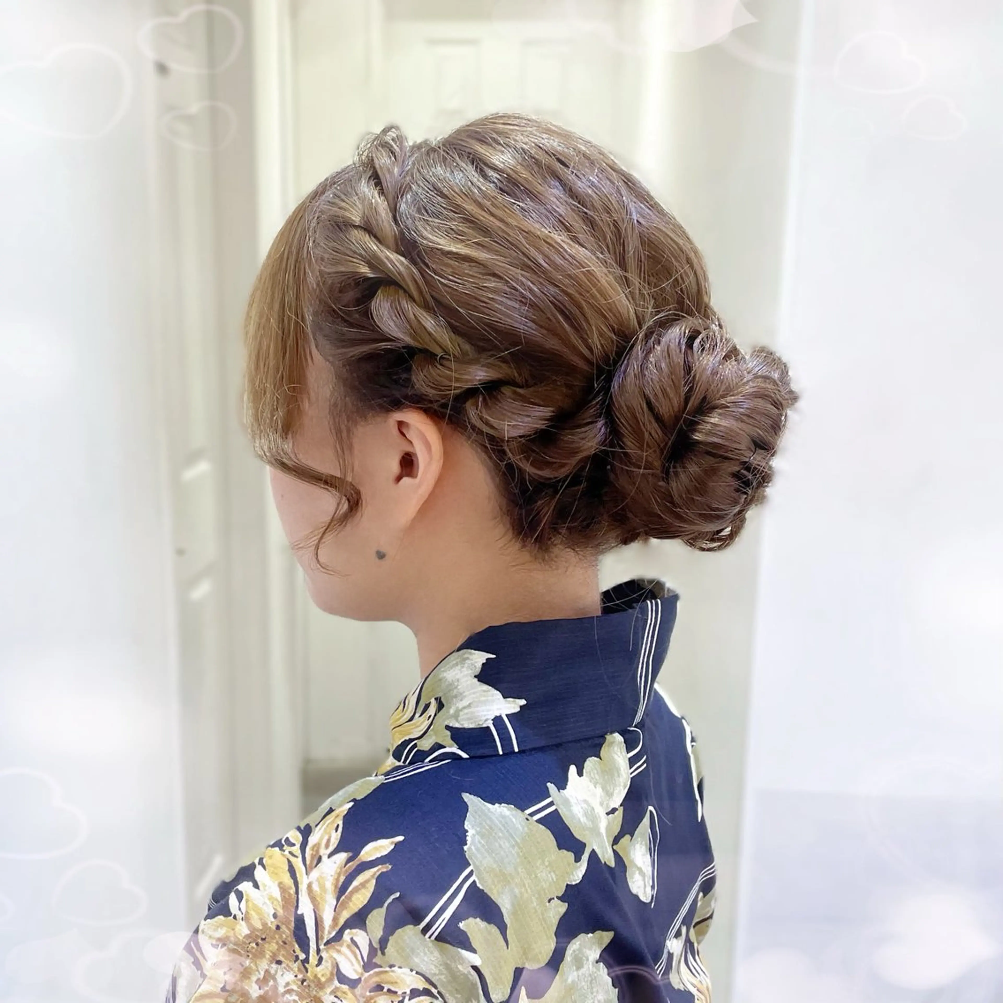 ヘアアレンジ 浴衣 ヘアセット ✦🎀ヘアメ/カラー 横浜/たまみ🎀✦のヘアスタイル