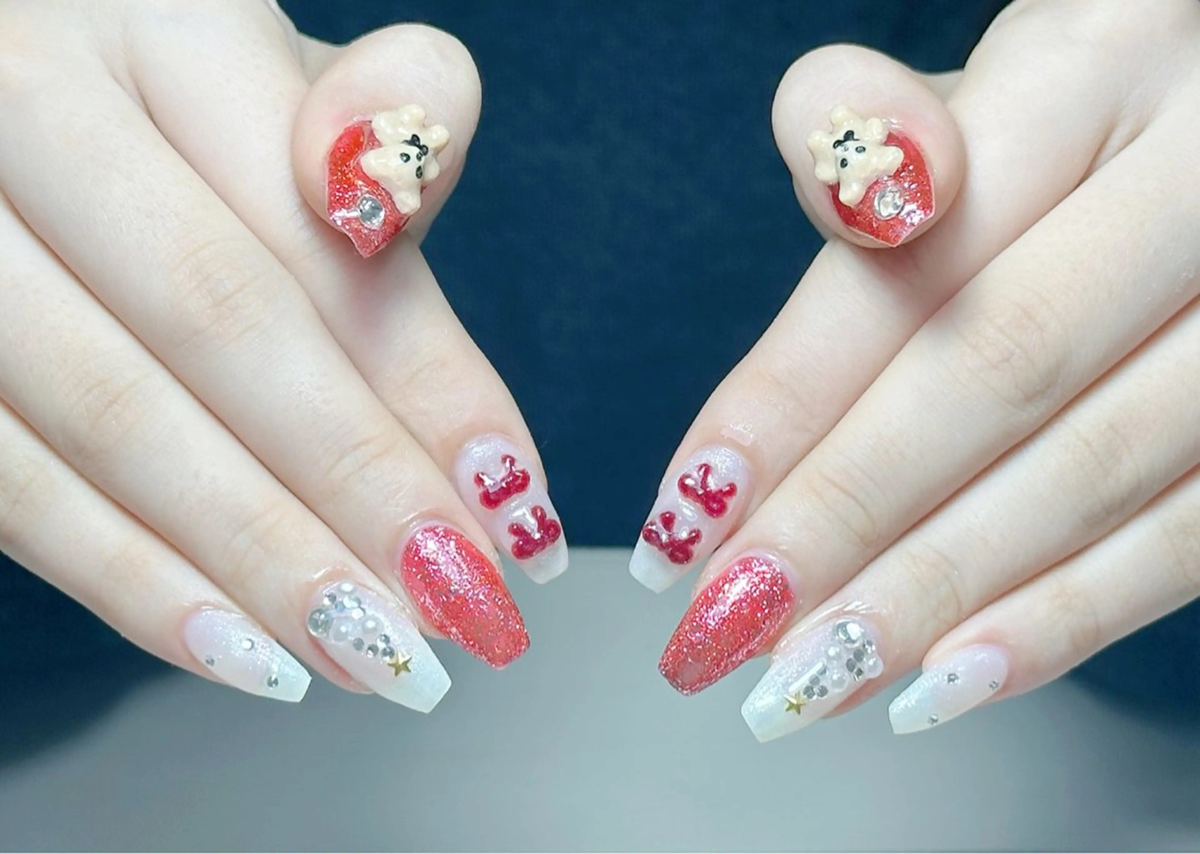 ネイル ハンドネイル ハンドケア 🍑 momo_nailのネイルデザイン