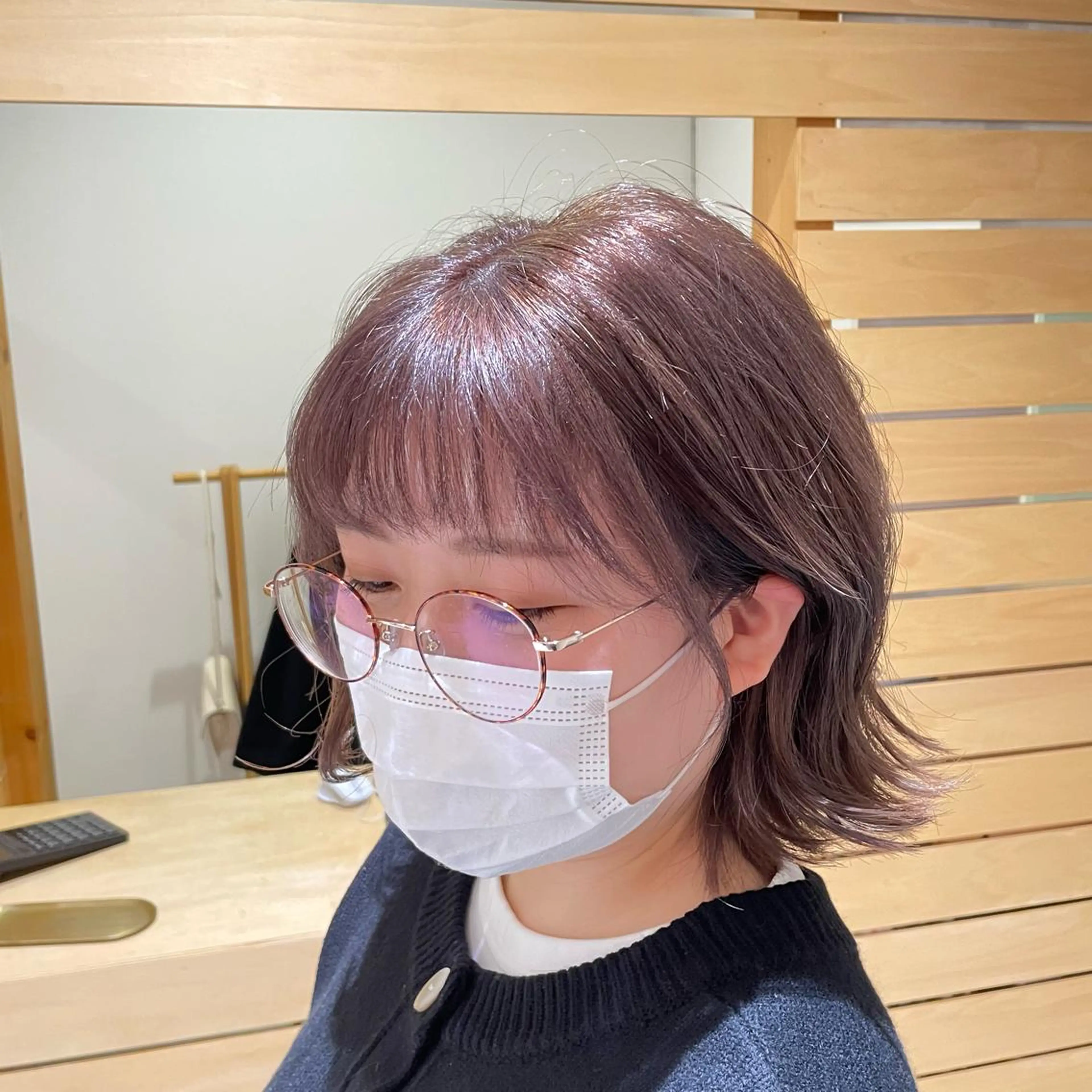ショート カラー ブリーチ ヘアカラー トリートメント RUBEUS【ルベウス】所属・✨艶々カラー🎨 杉本賢人のヘアスタイル