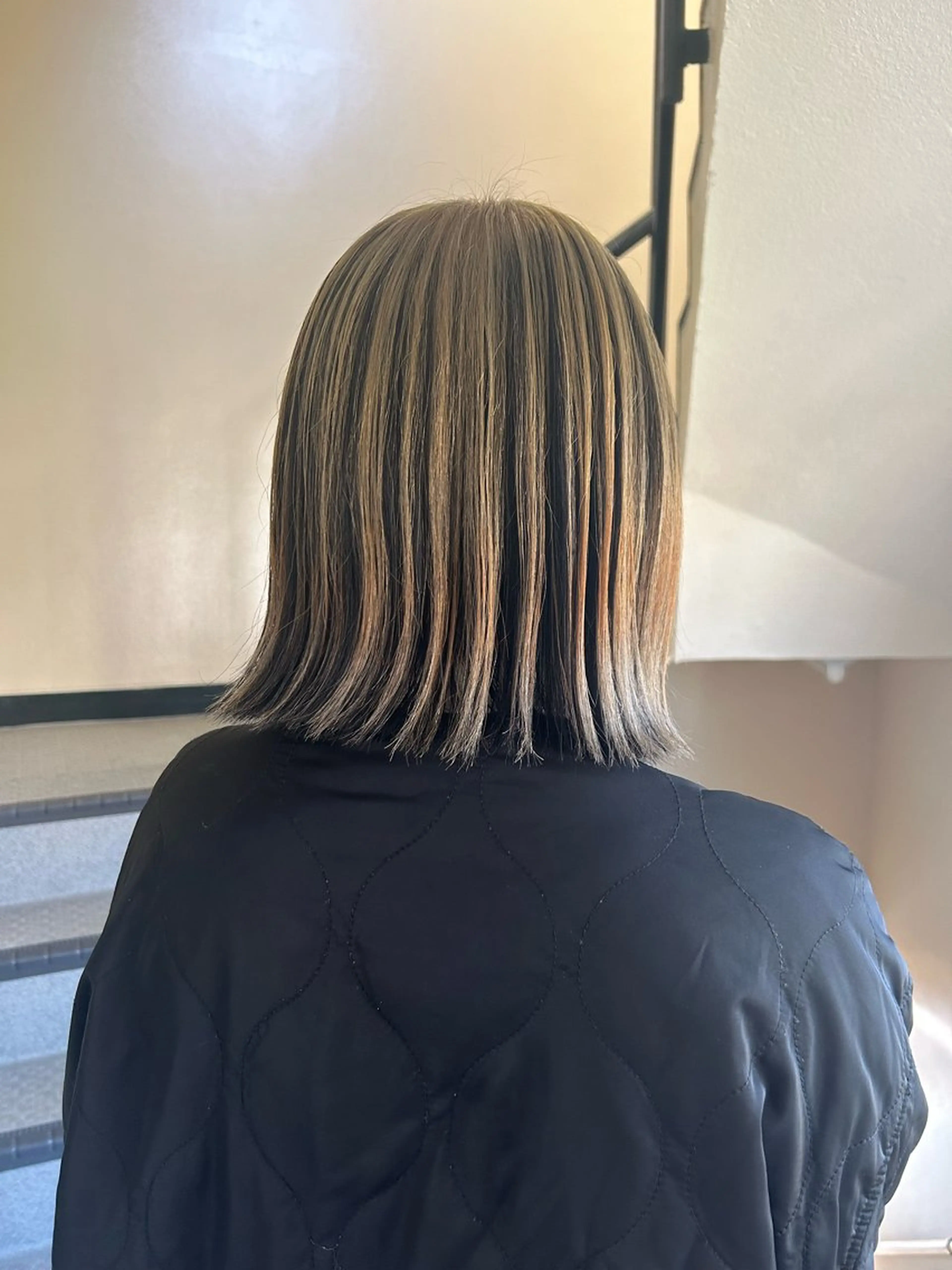 ミディアム カラー ヘアカラー ☕️結【suii.】 ボブ/ヘアセット☕️のヘアスタイル