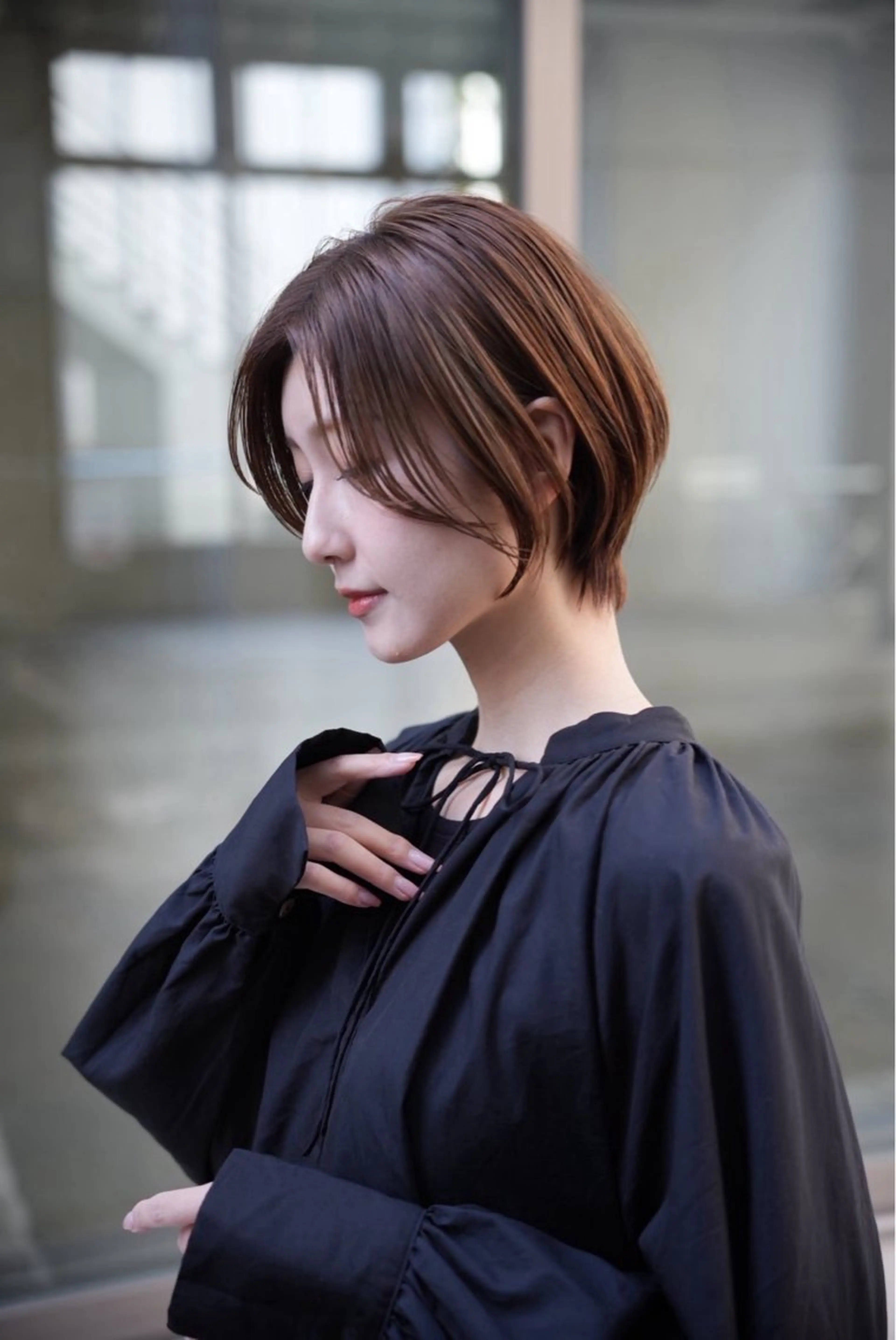 ショート ヘアカラー トリートメント ヘッドスパ soigne 表参道【ソワネ】所属・艶髪🩰透明感カラー 🫧あやみのヘアスタイル
