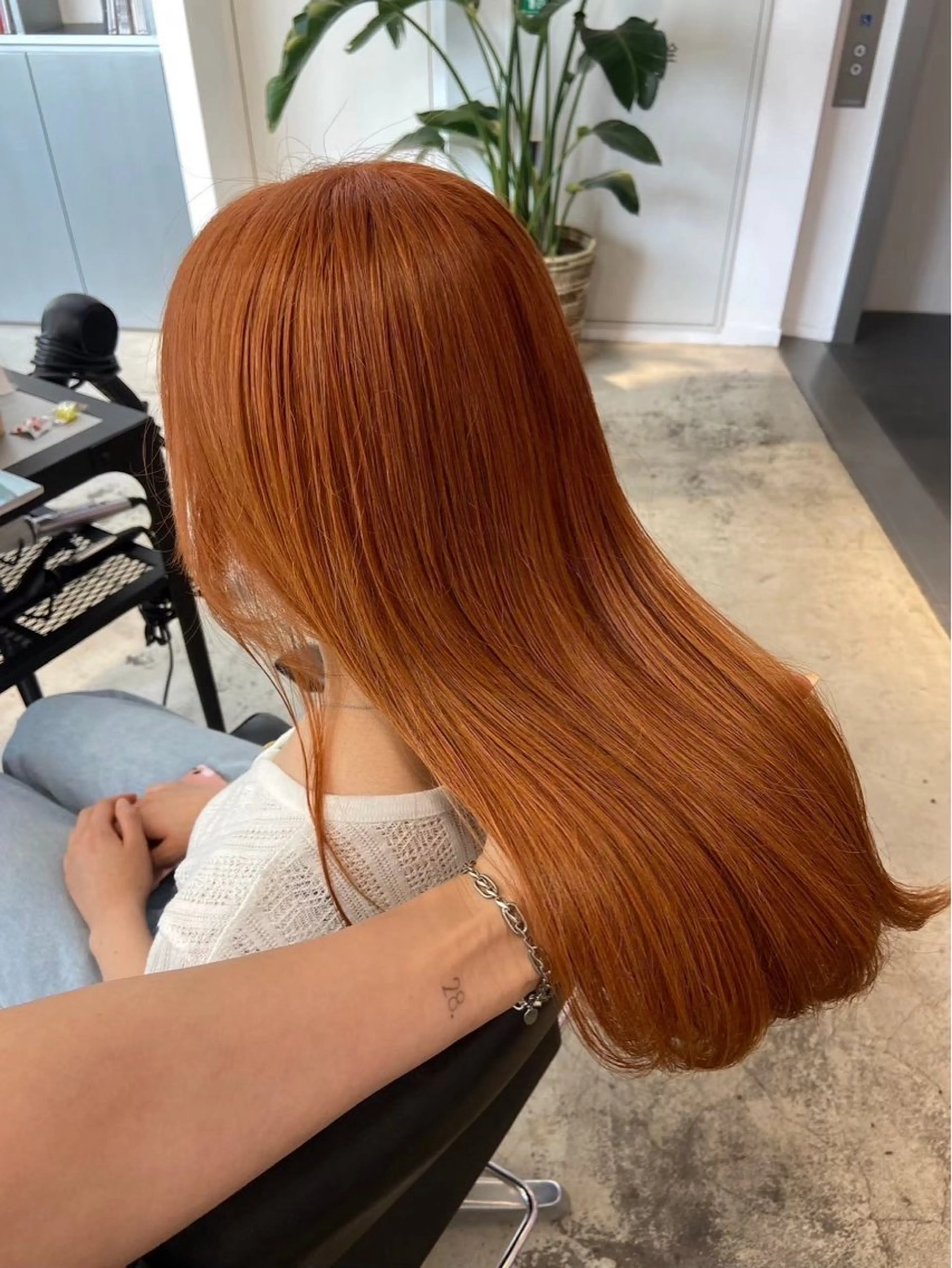 カラー ベージュ×艶🍨 mihoのヘアスタイル