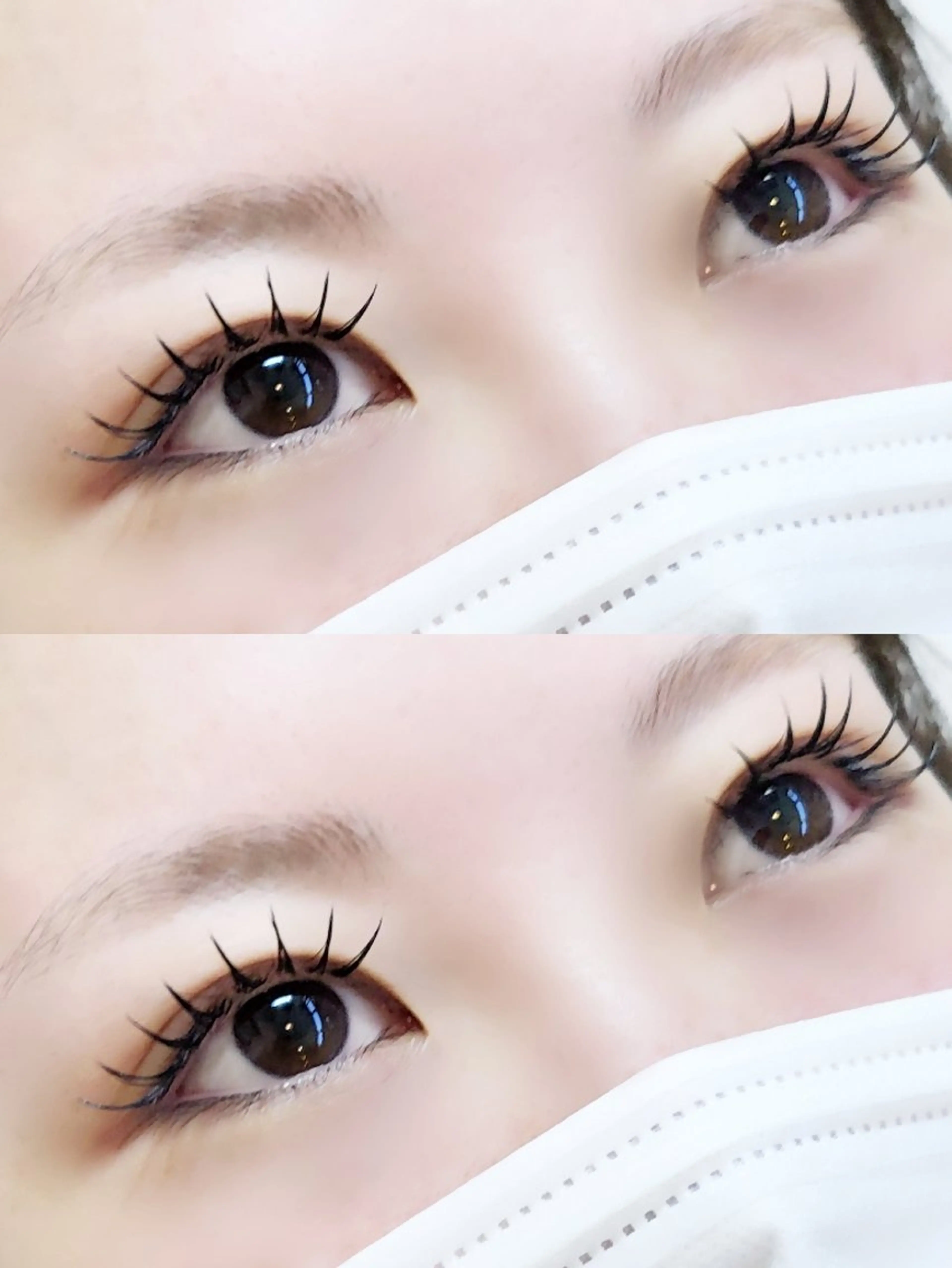マツエク・マツパ バインドロック 束感まつ毛 eyelash R𓇼eri🐈️のマツエク・マツパデザイン