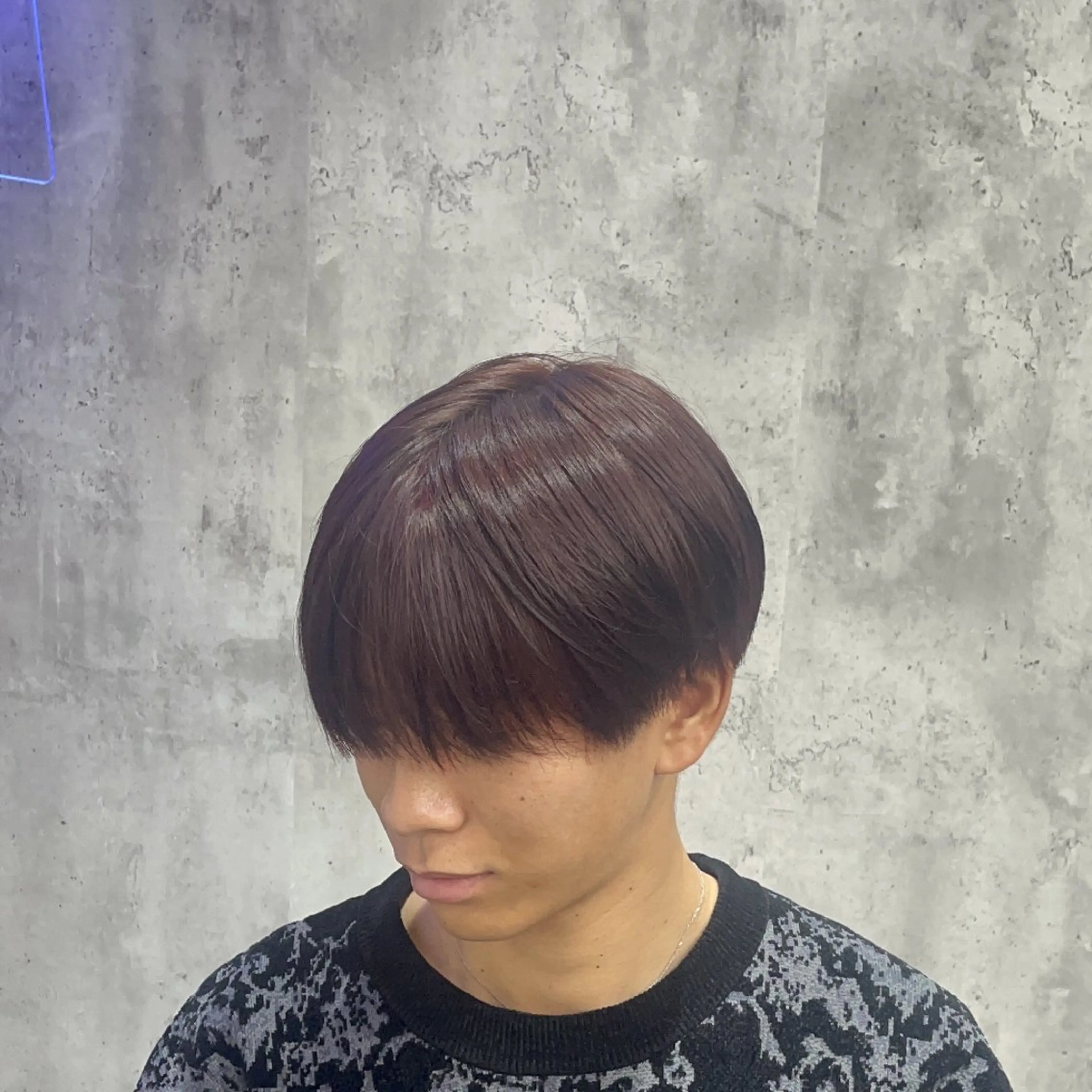 カラー 🫟フェザーパーマ 職人🛠️🫟✂藤原のヘアスタイル