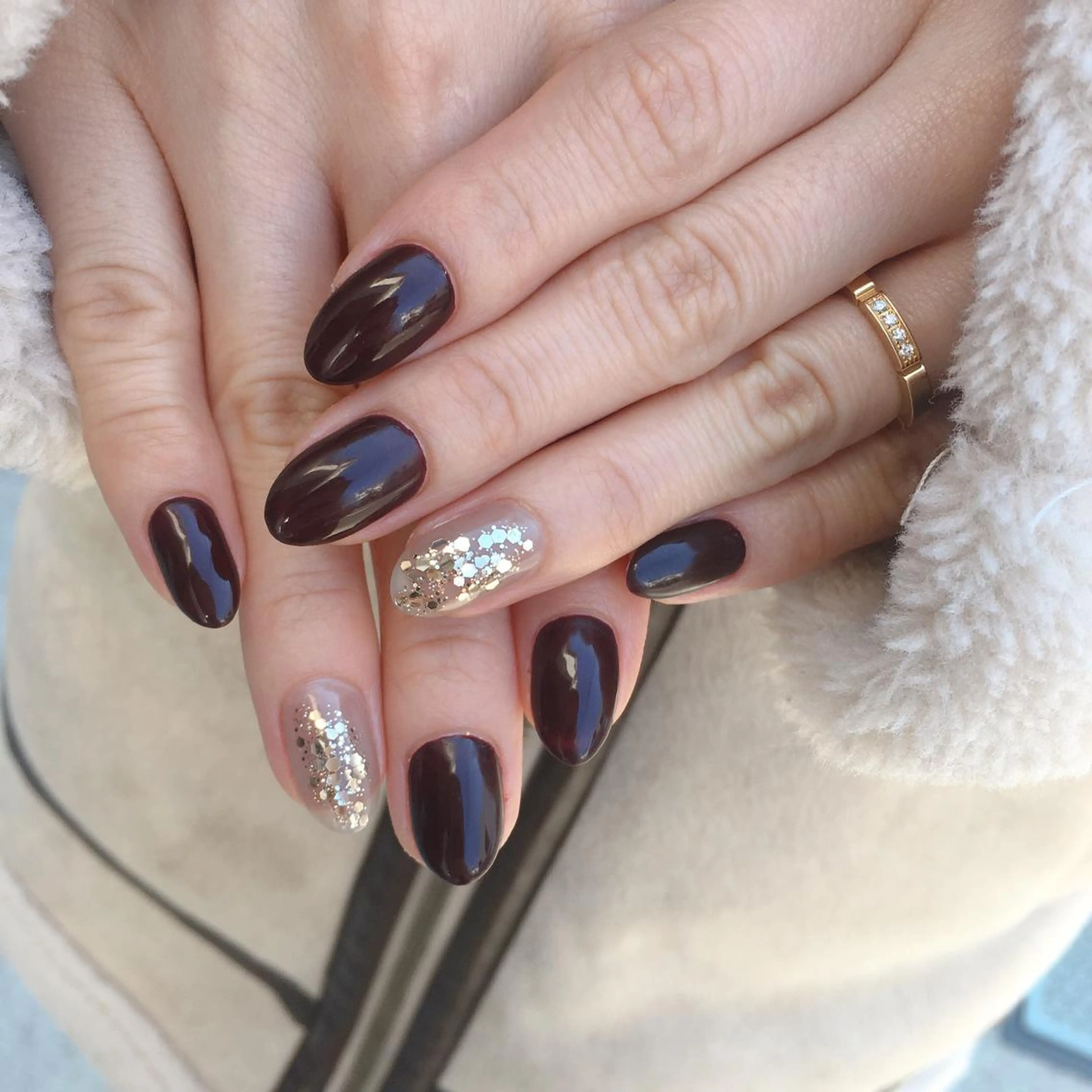 ネイル ラメ(グリッター) ハンドネイル nailsalon Asryのネイルデザイン