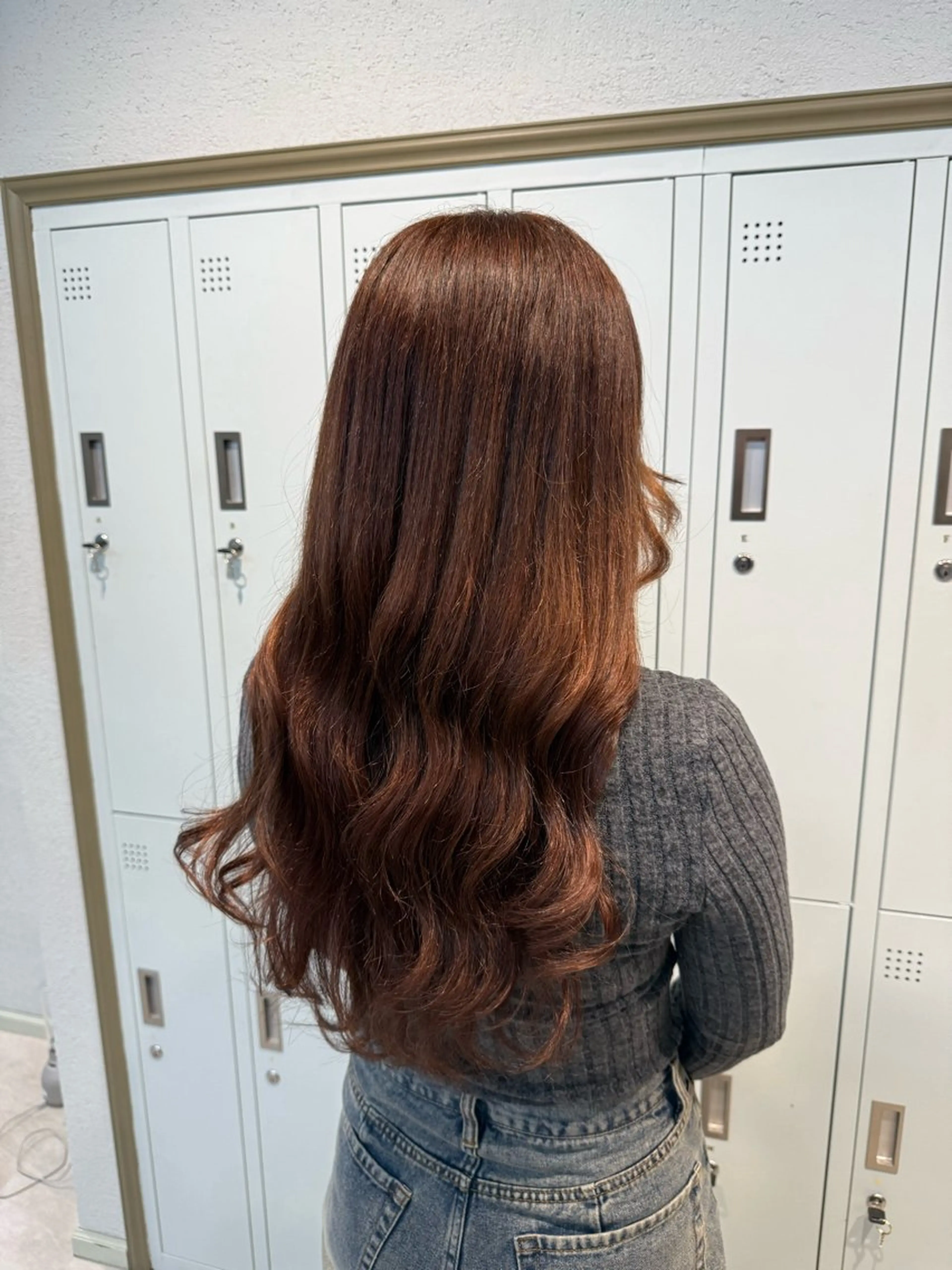 ロング ヘアカラー 永尾 幸太郎のヘアスタイル