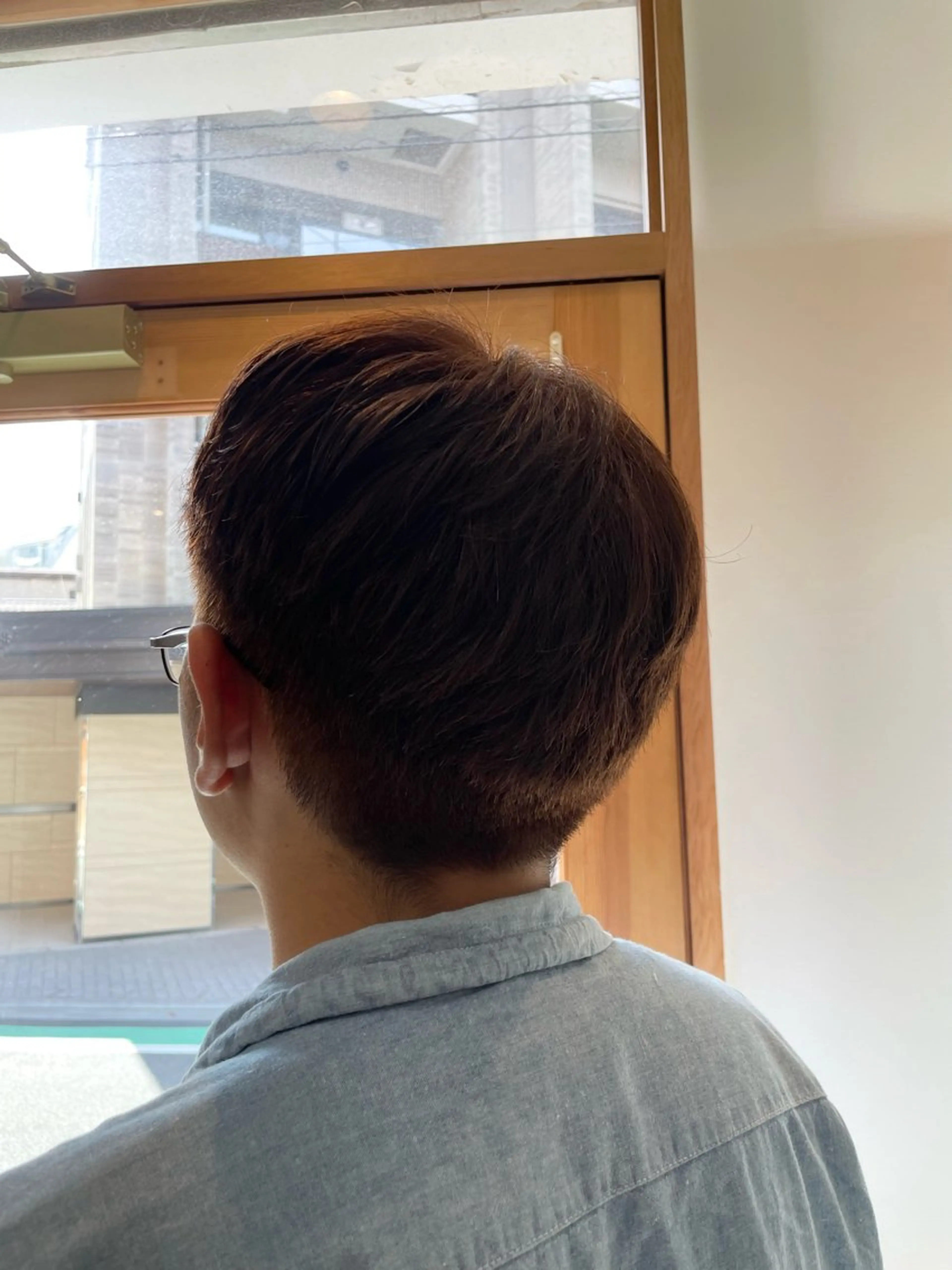ショート カラー メンズ ヘアカラー みやした もあのヘアスタイル
