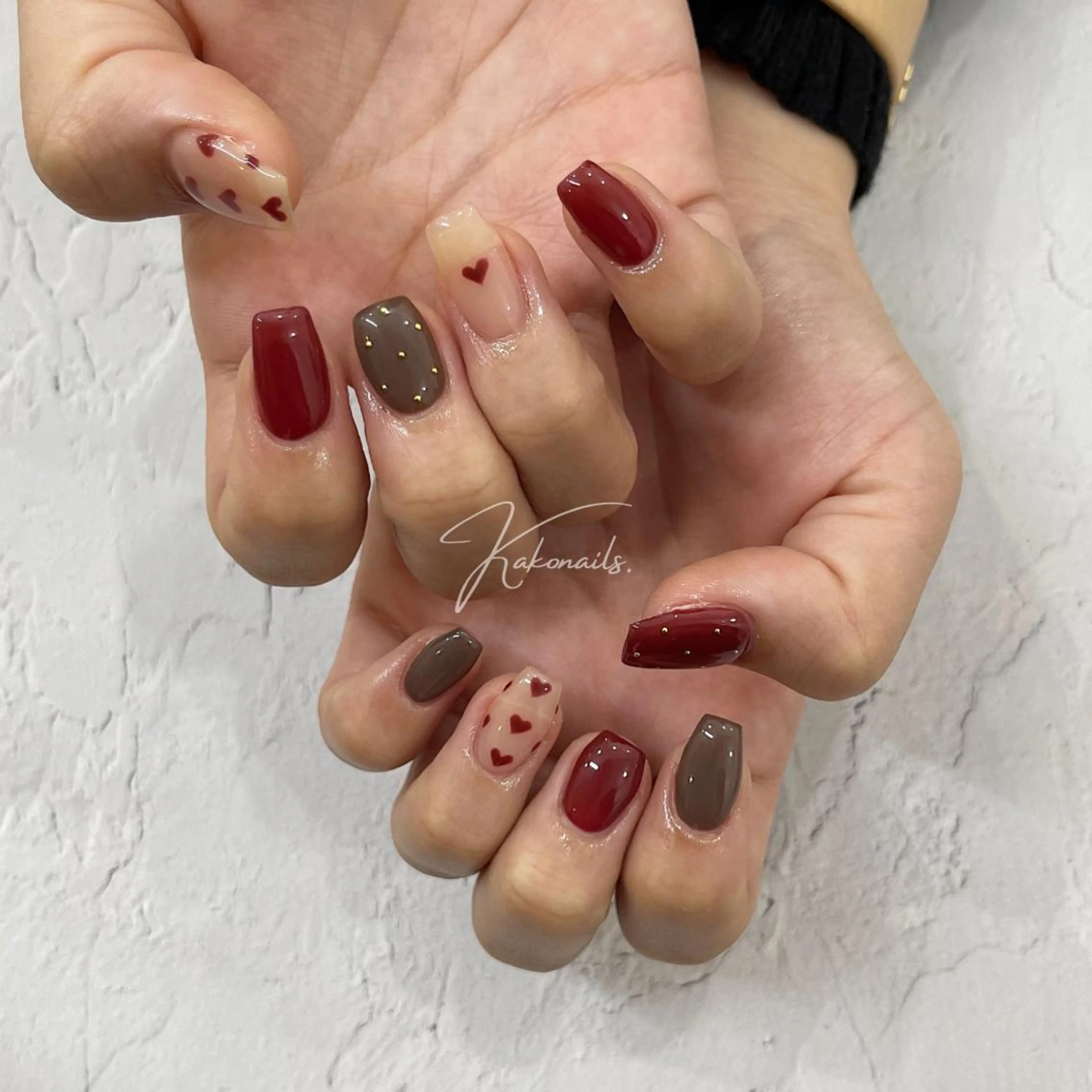 ネイル ハンドネイル フットネイル KAKO momo京橋のネイルデザイン