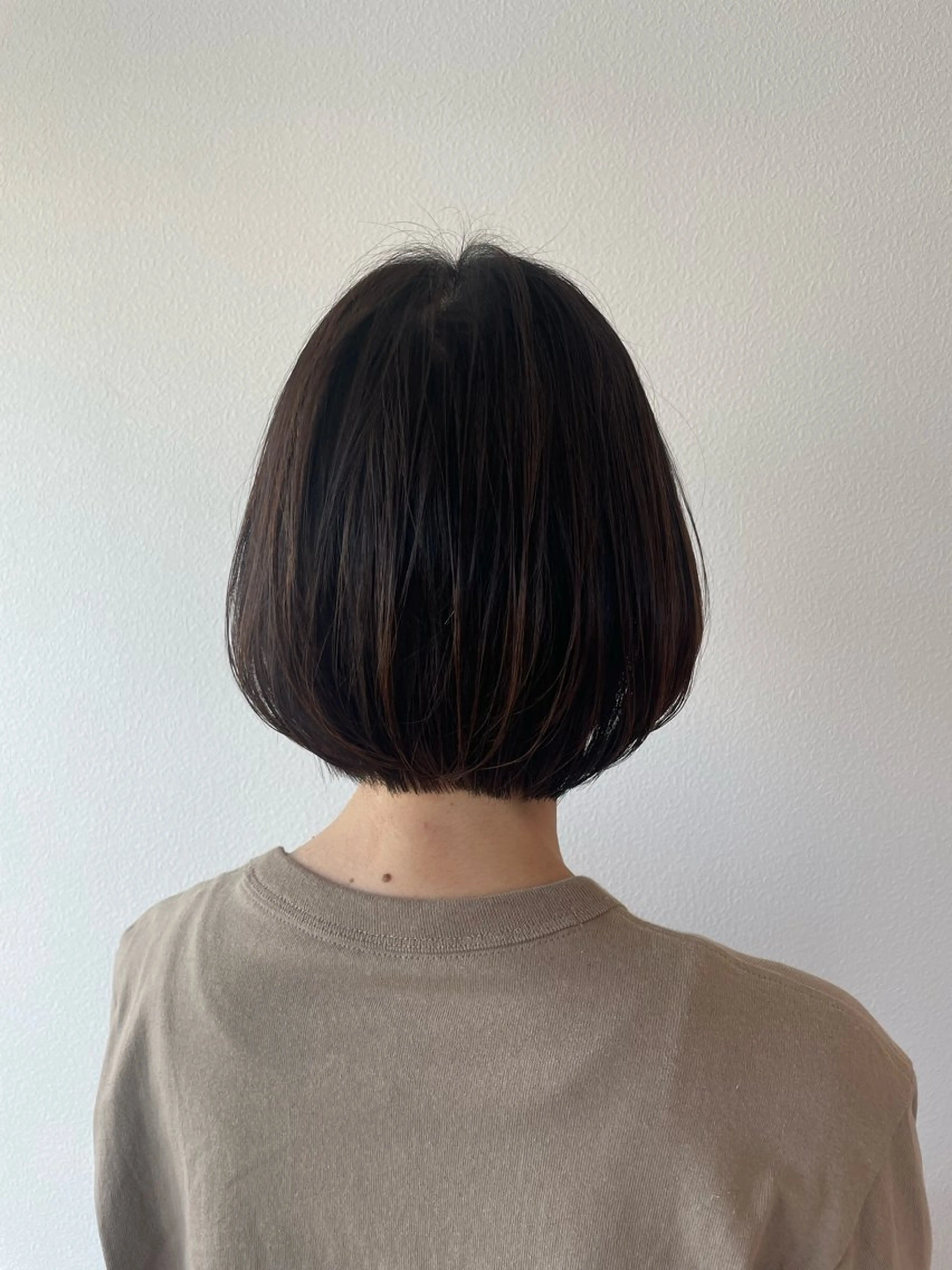 ミディアム 藤田 美香のヘアスタイル