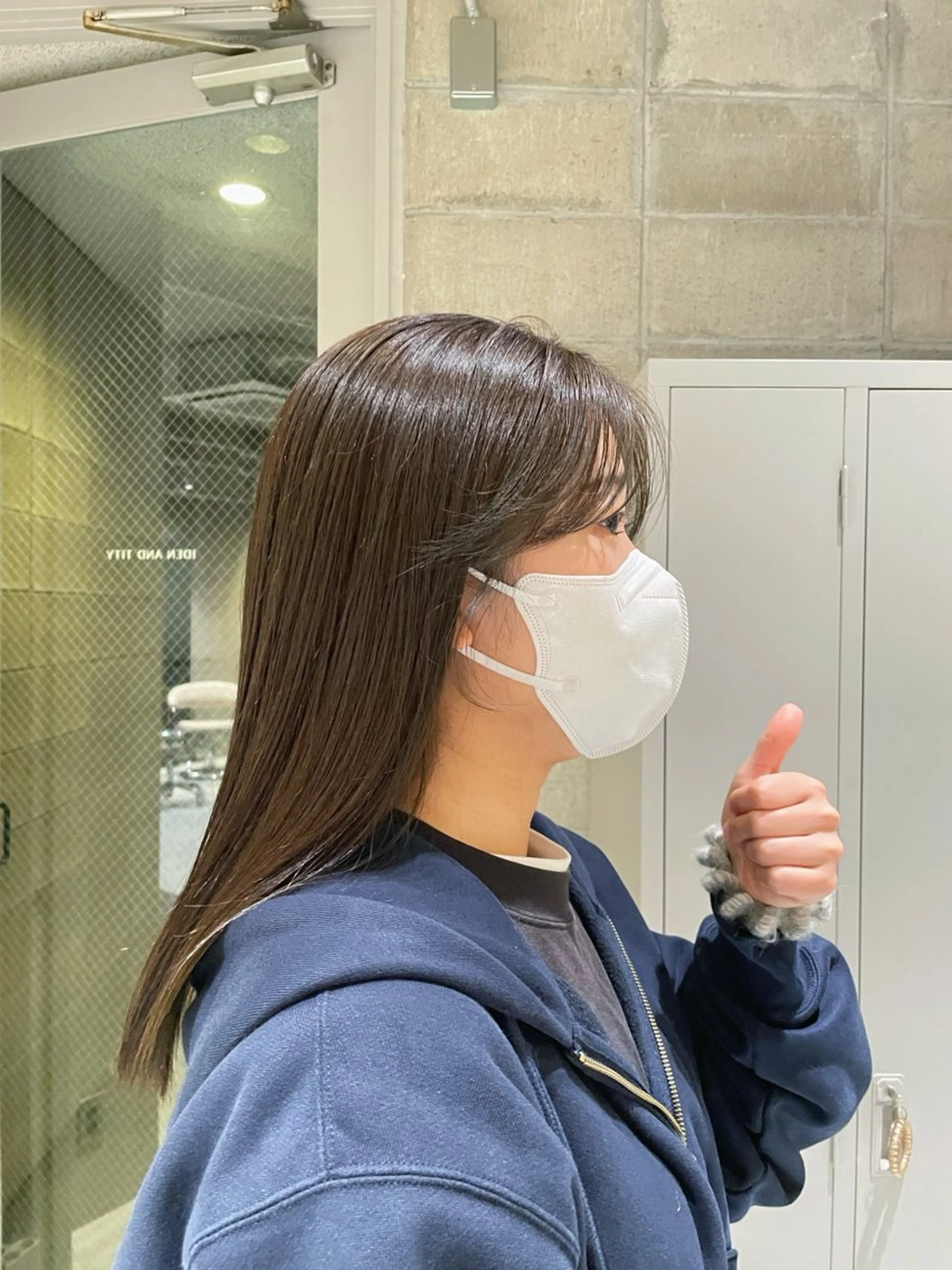 ロング カラー IDEN AND TITY所属・ショートモデル募集 yukakoのヘアスタイル