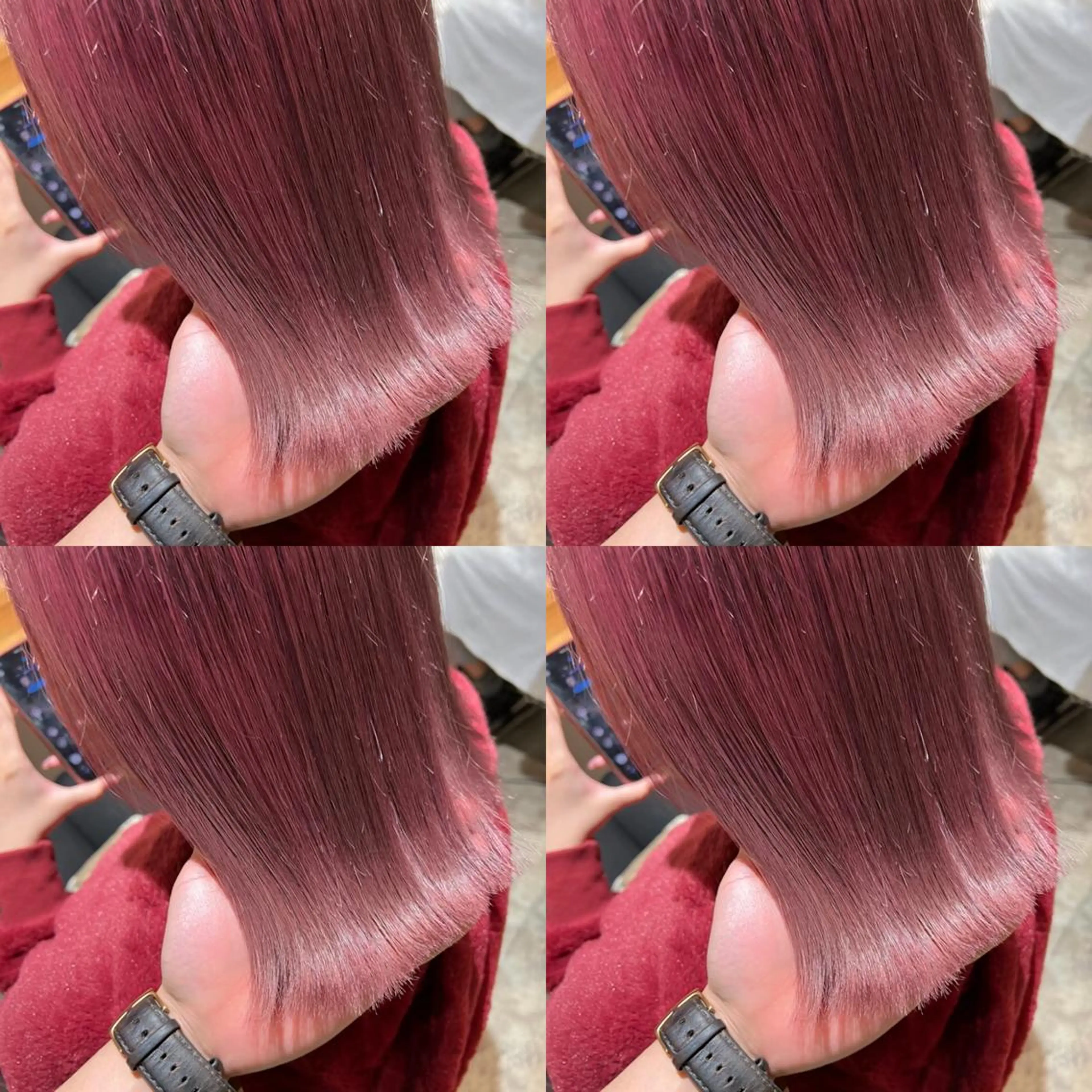 ミディアム カラー ヘアアレンジ 💎韓国レイヤー× 髪質改善 ゆうま💎のヘアスタイル