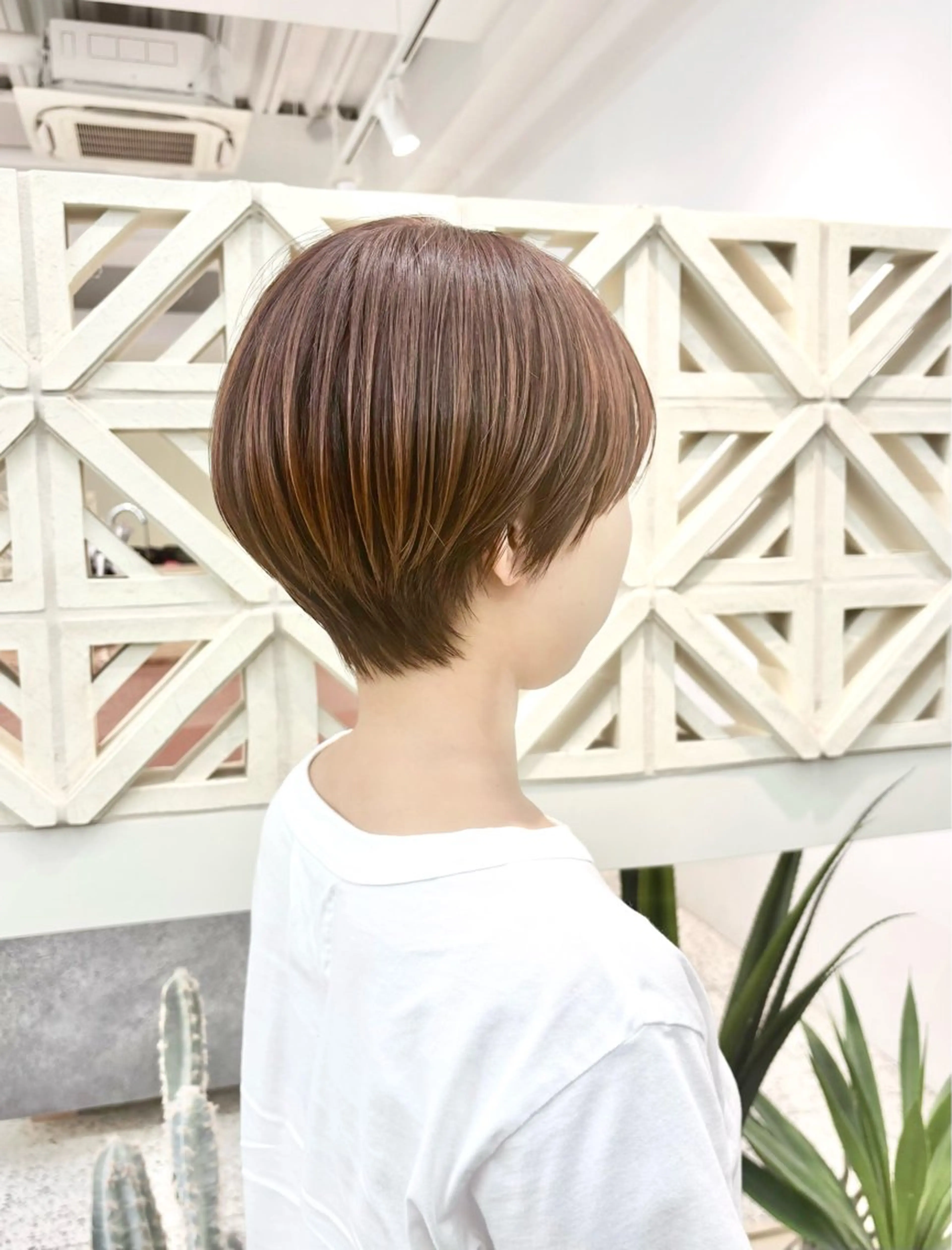 ショート カット 伊藤 優里のヘアスタイル