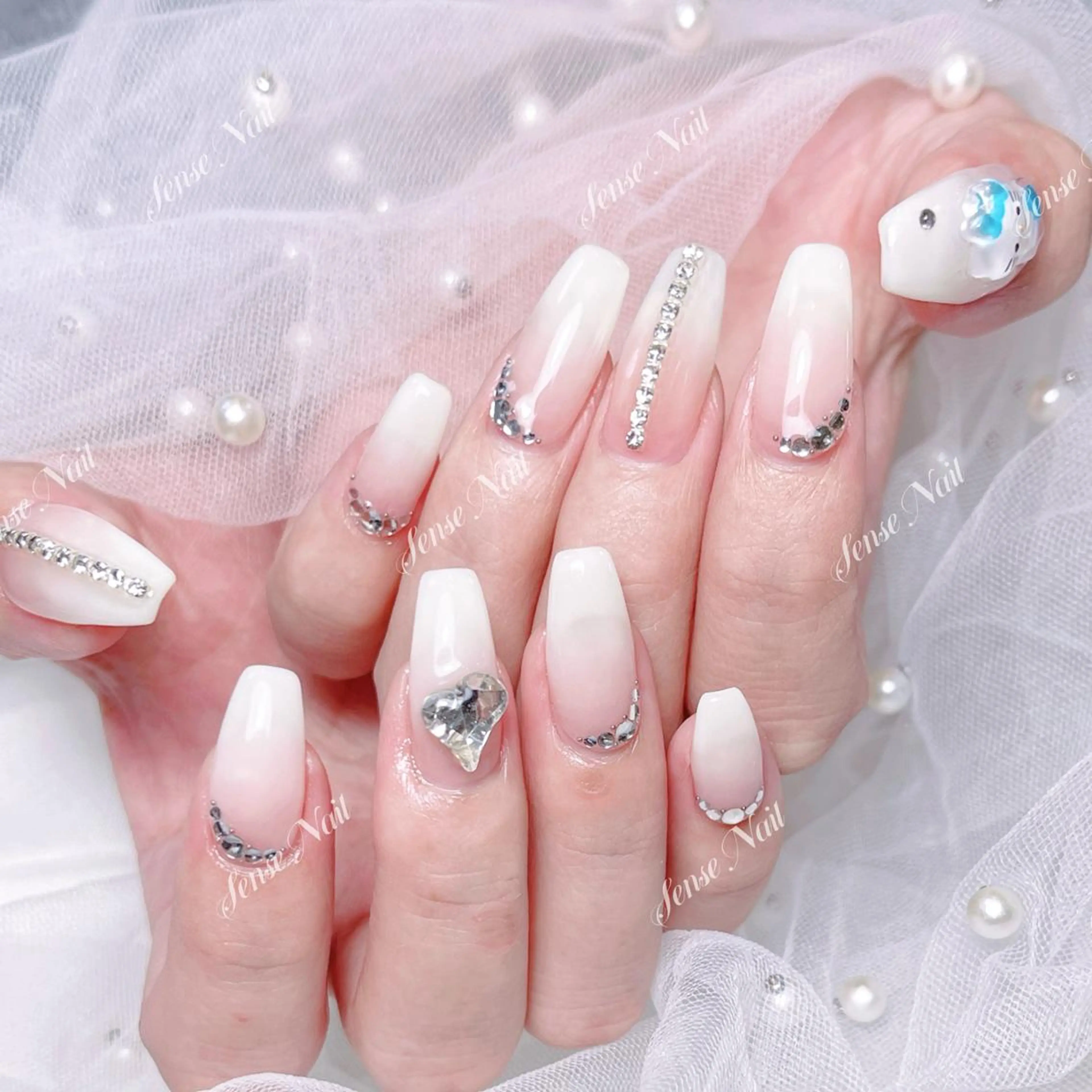 ネイル ハンドネイル Bunny 🐰のネイルデザイン