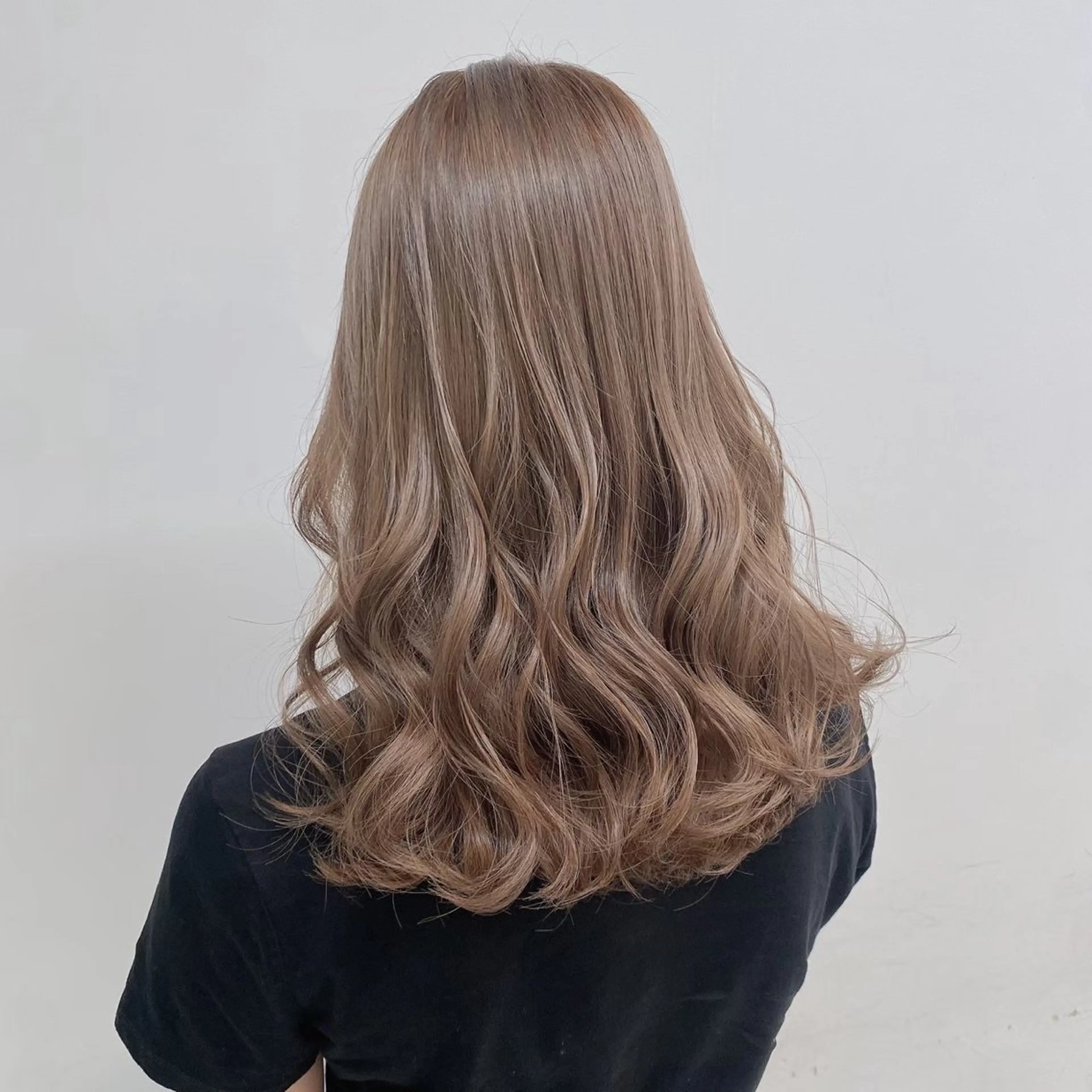 ミディアム カラー ヘアカラー トリートメント 💕銀座 カラーモデル💕のヘアスタイル