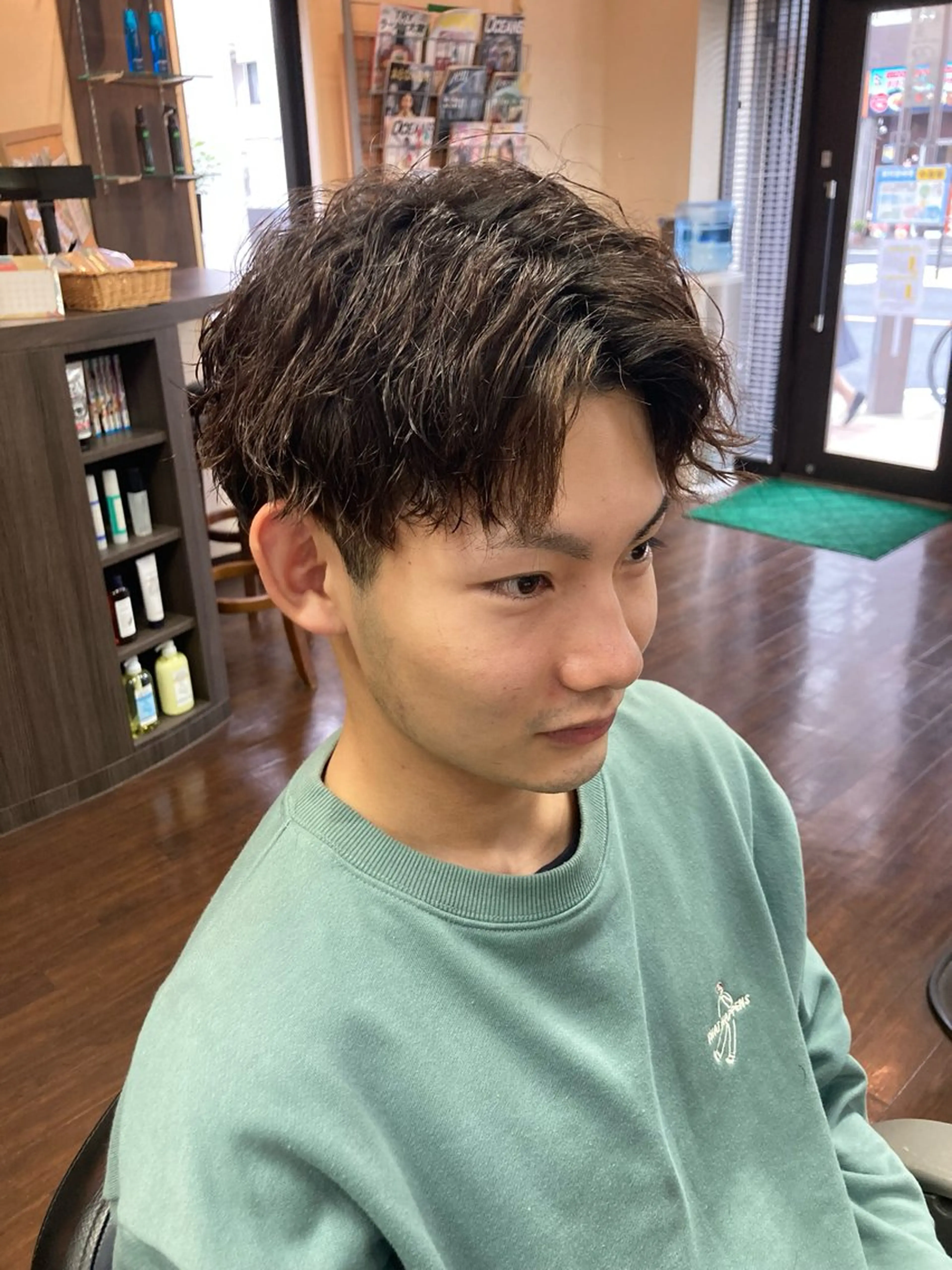 メンズカットの写真