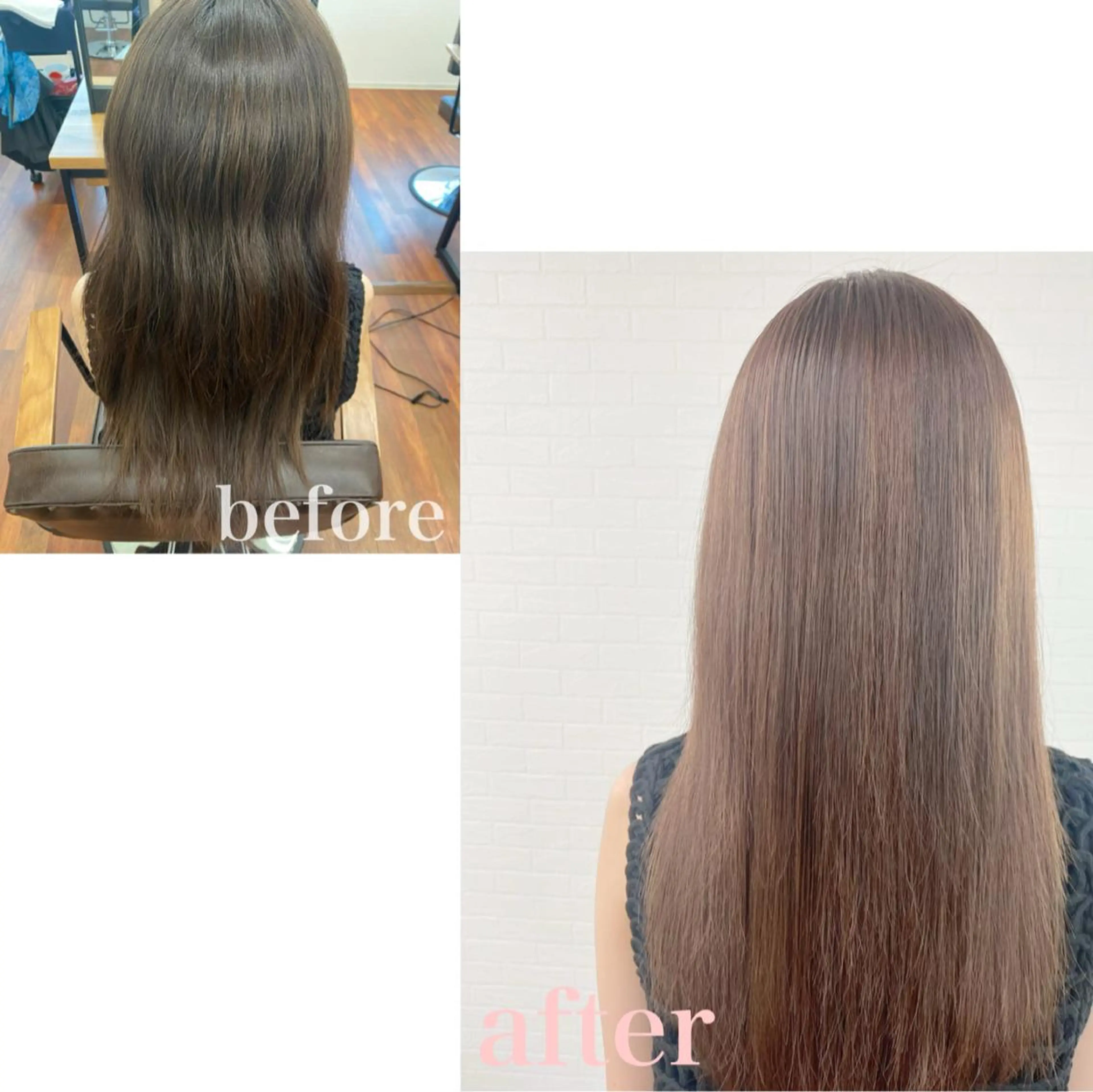 セミロング パーマ 髪質改善 ストレートパーマ GRANLUSSO 〜グランルッソ駅前店所属・木口 嘉美のヘアスタイル