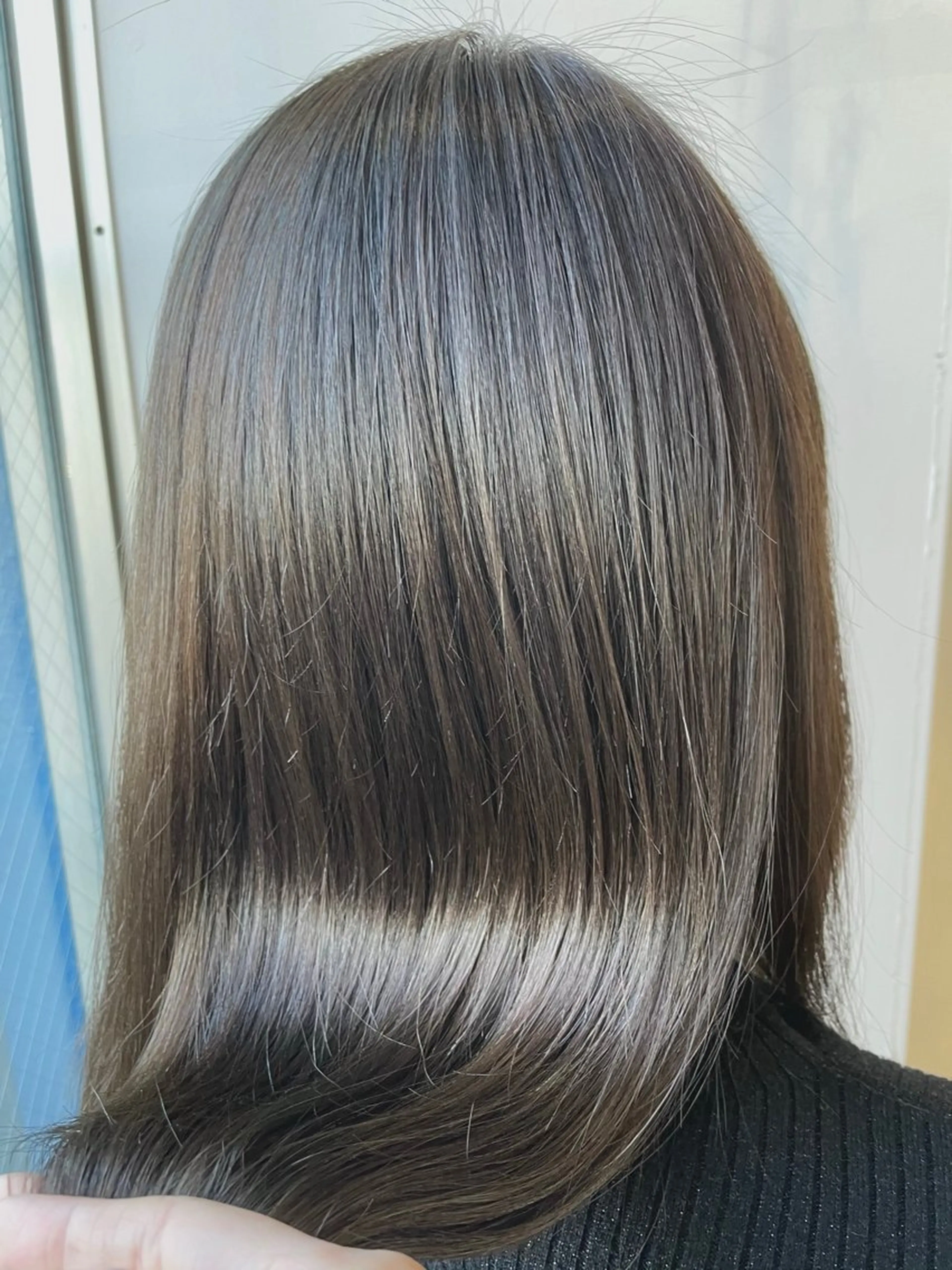 カラー ベージュカラー オリーブベージュ DELA🔹 ANNAのヘアスタイル