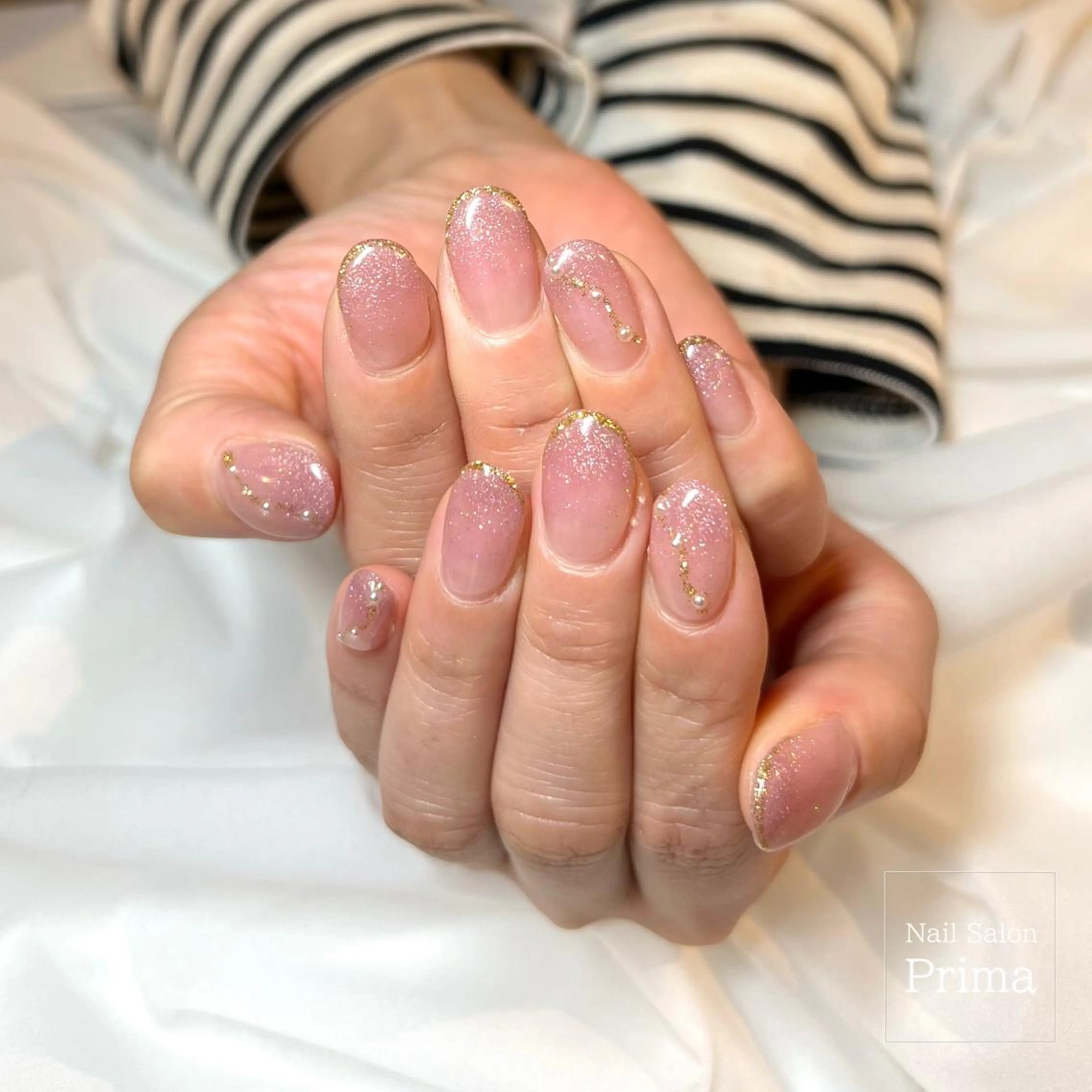 ミディアム ネイル ハンドネイル Nail Salon Prima所属・SalonPrima 宇佐美【産休中】のネイルデザイン