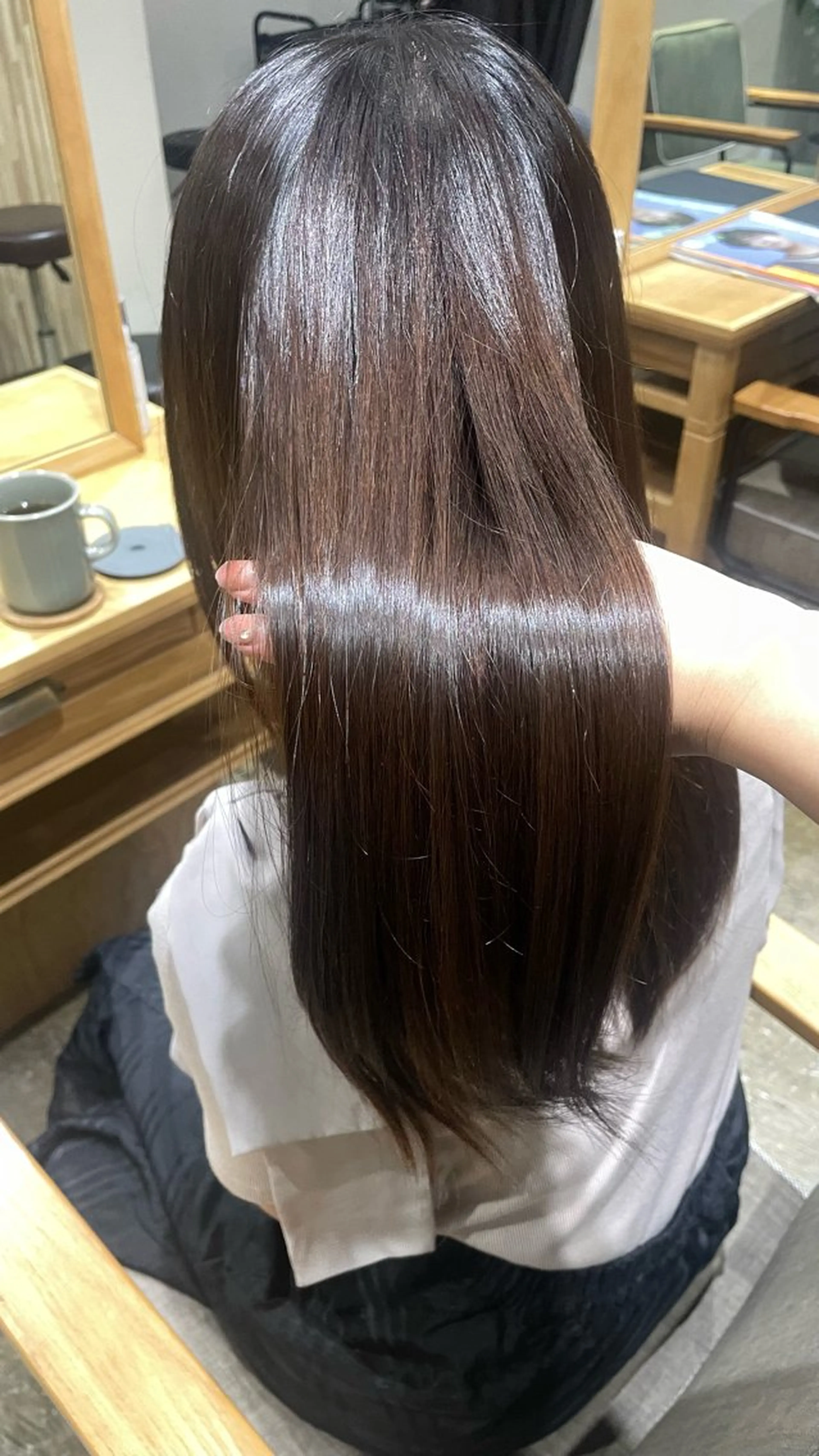 ロング ヘアカラー トリートメント 🖤keina🖤 詳細必読:*･のヘアスタイル