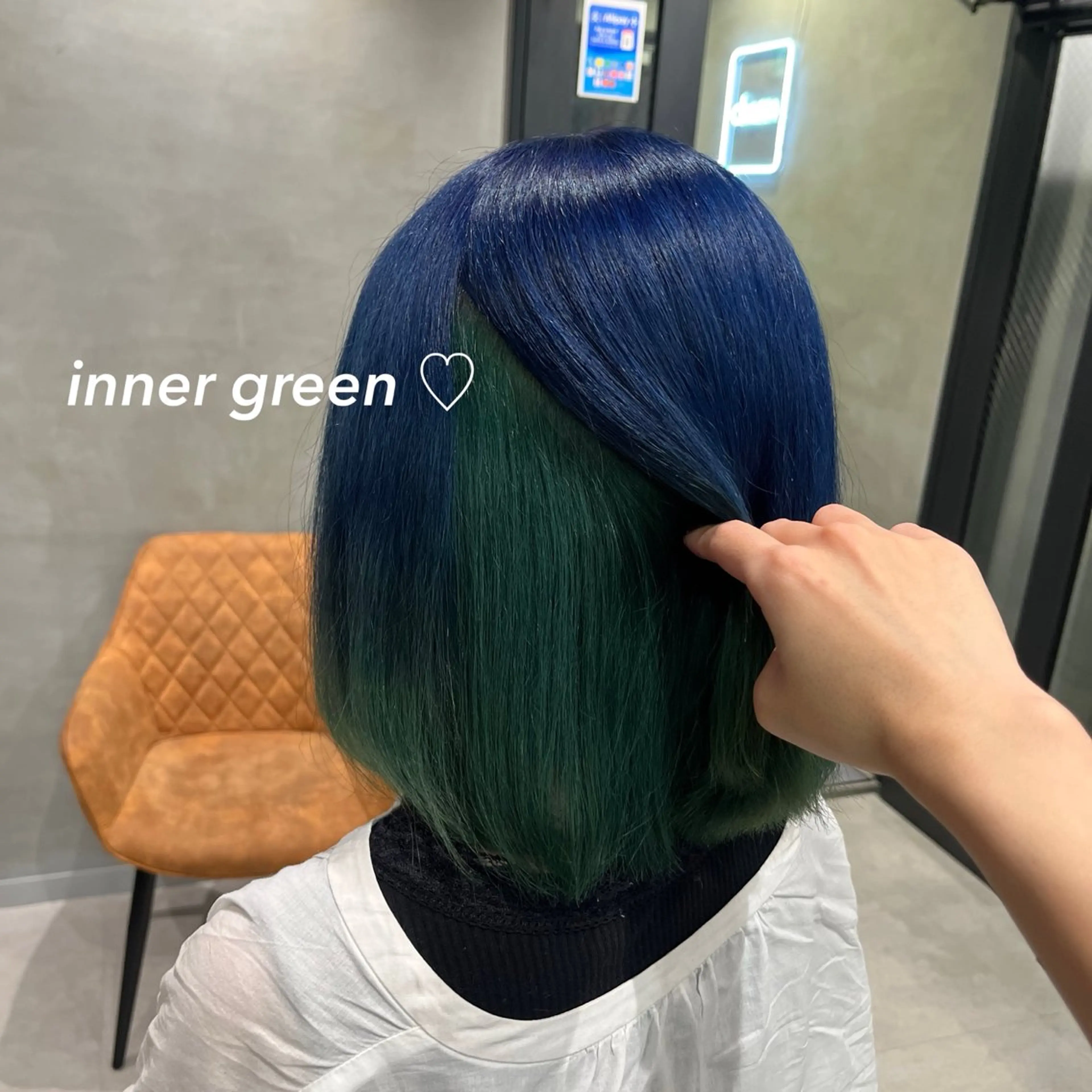 ミディアム カラー ブリーチ 透明感カラー カット ヘアカラー インナーカラー🎧♡ ヘアメ🎀くめののヘアスタイル
