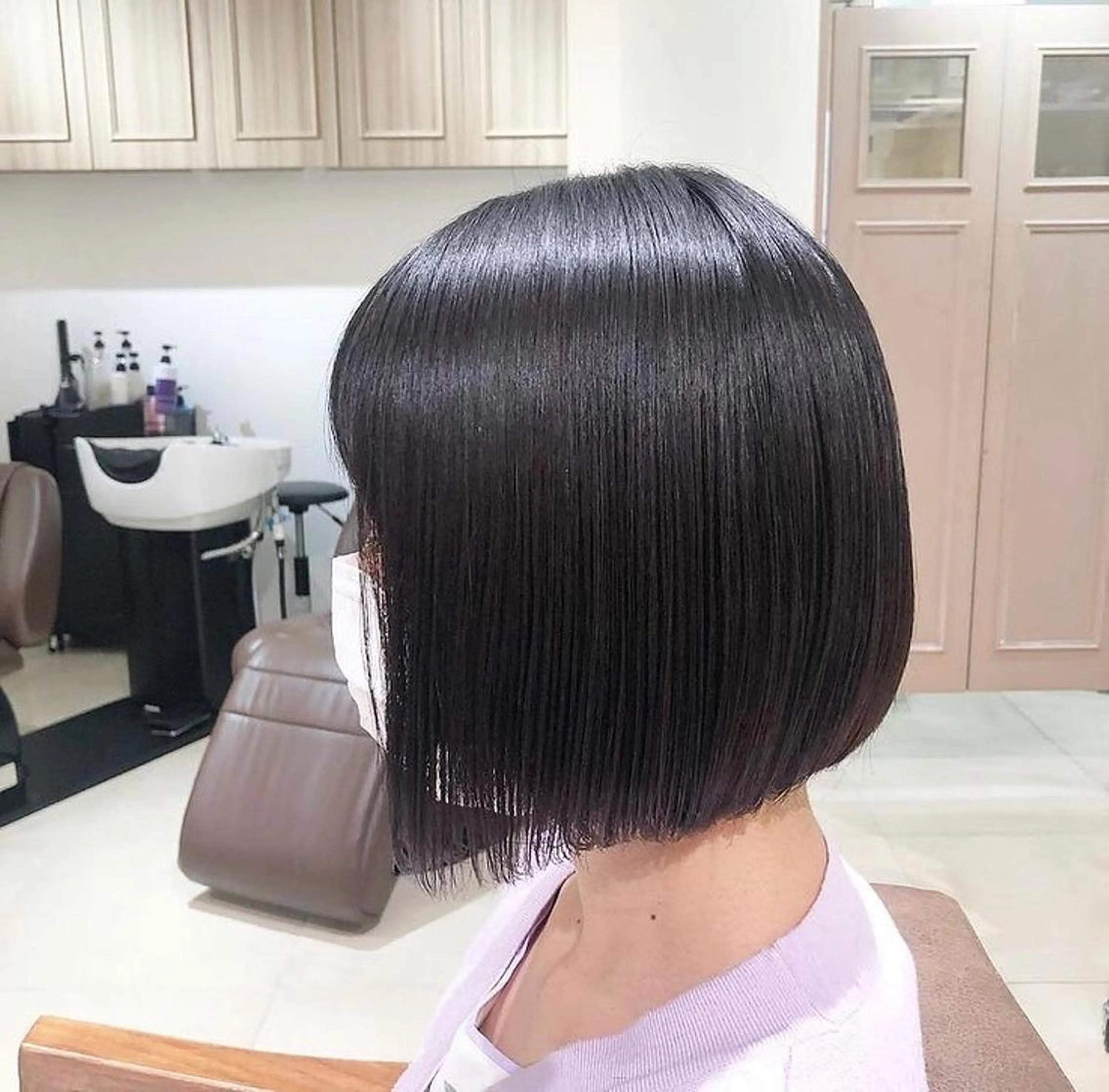ショート 前下がりボブ ボブ globe船橋所属・スタイリスト★今村 優太のヘアスタイル